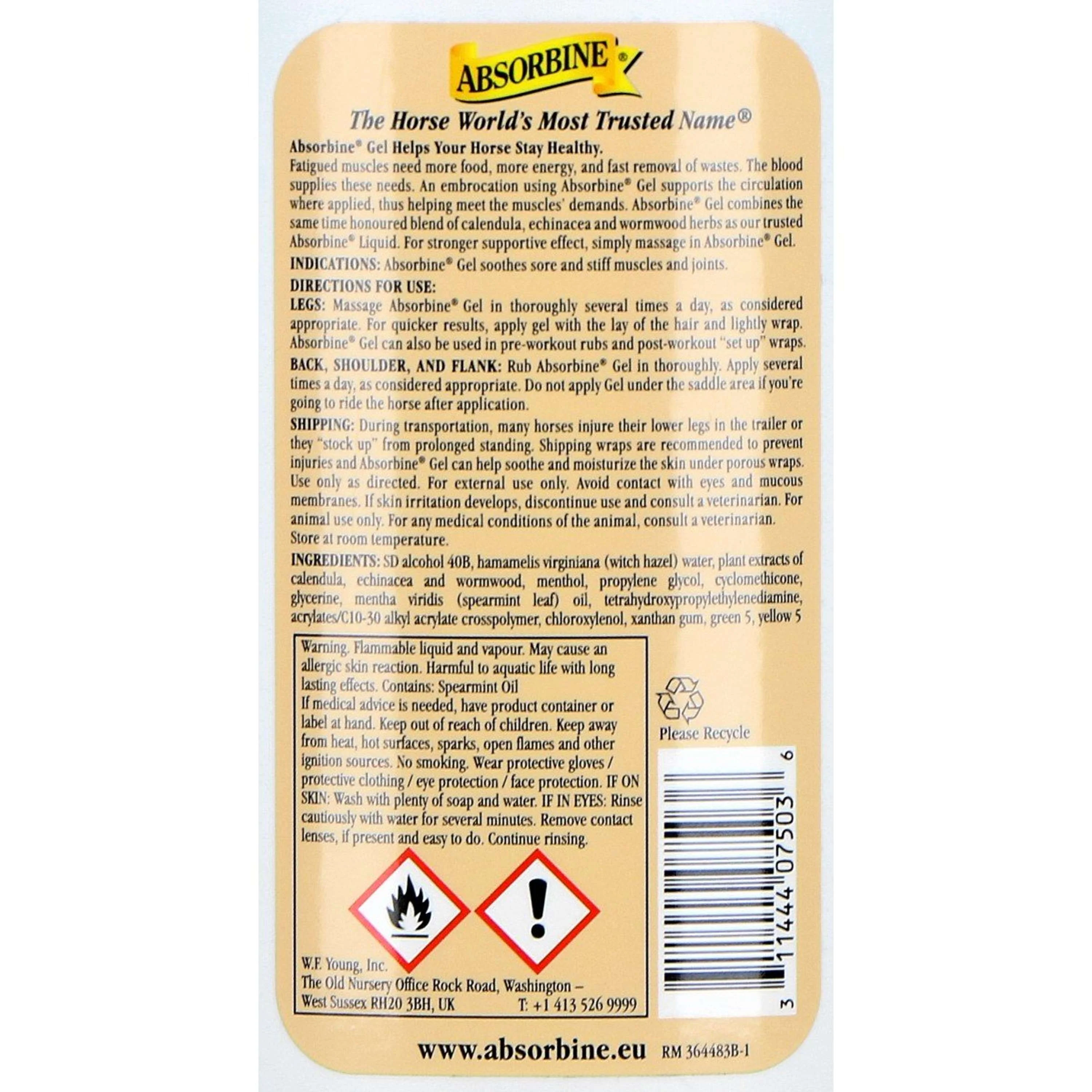 Absorbine Liniment Gel Embrocation - Image 3