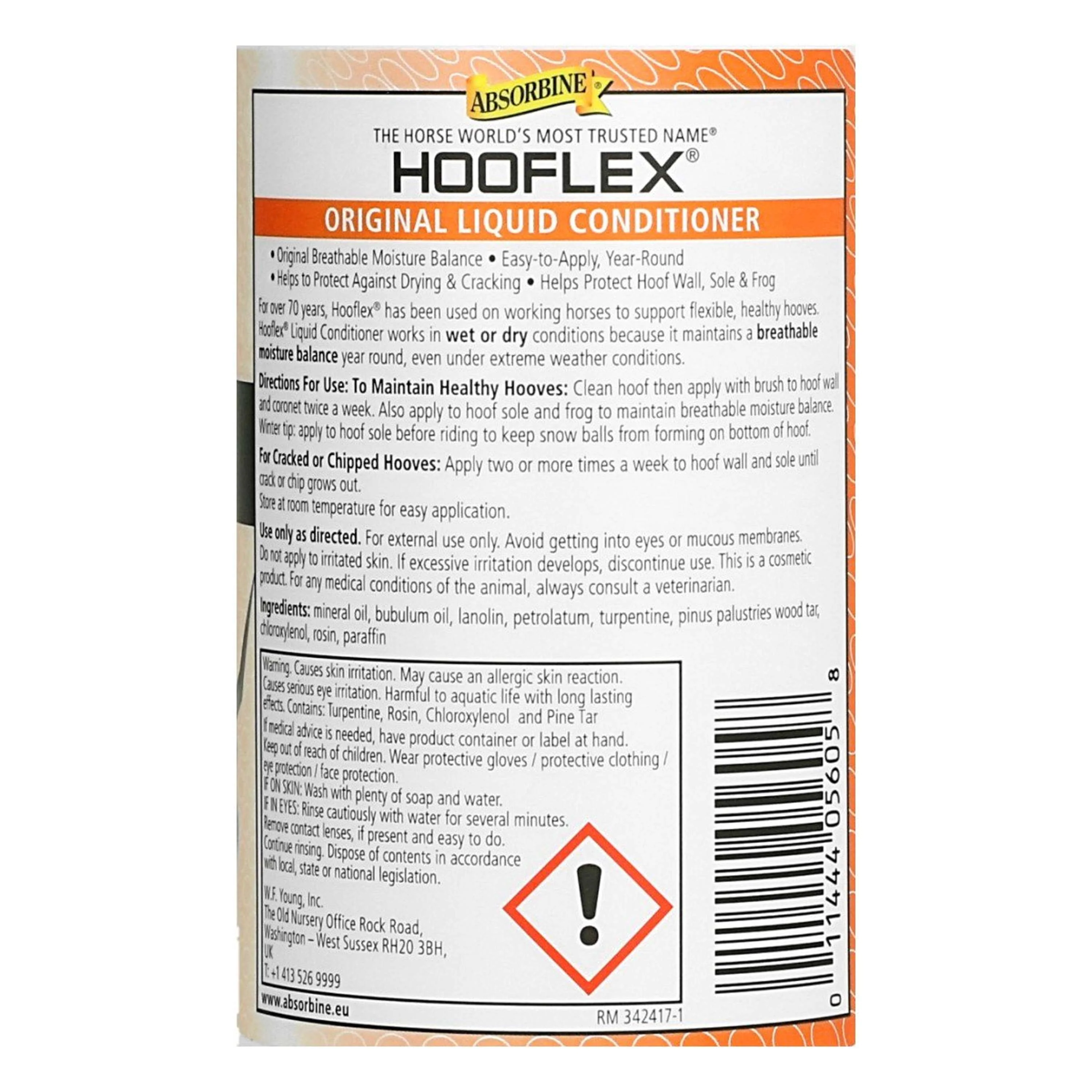 Absorbine Olio per Zoccoli Hooflex Liquid Conditioner - Image 3