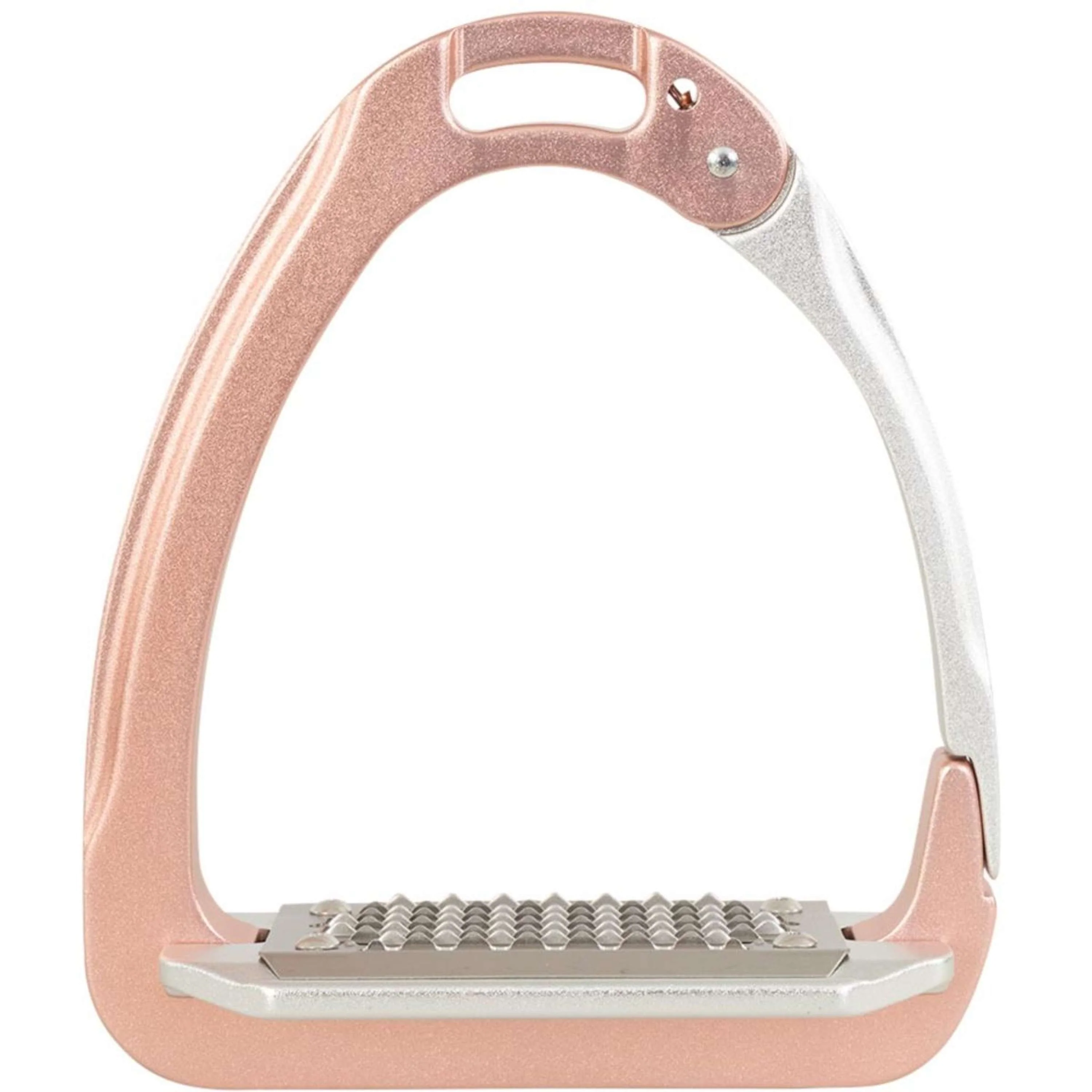 Acavallo Staffe Arena Alu Plus 2.0 Rosa Antico/Alluminio