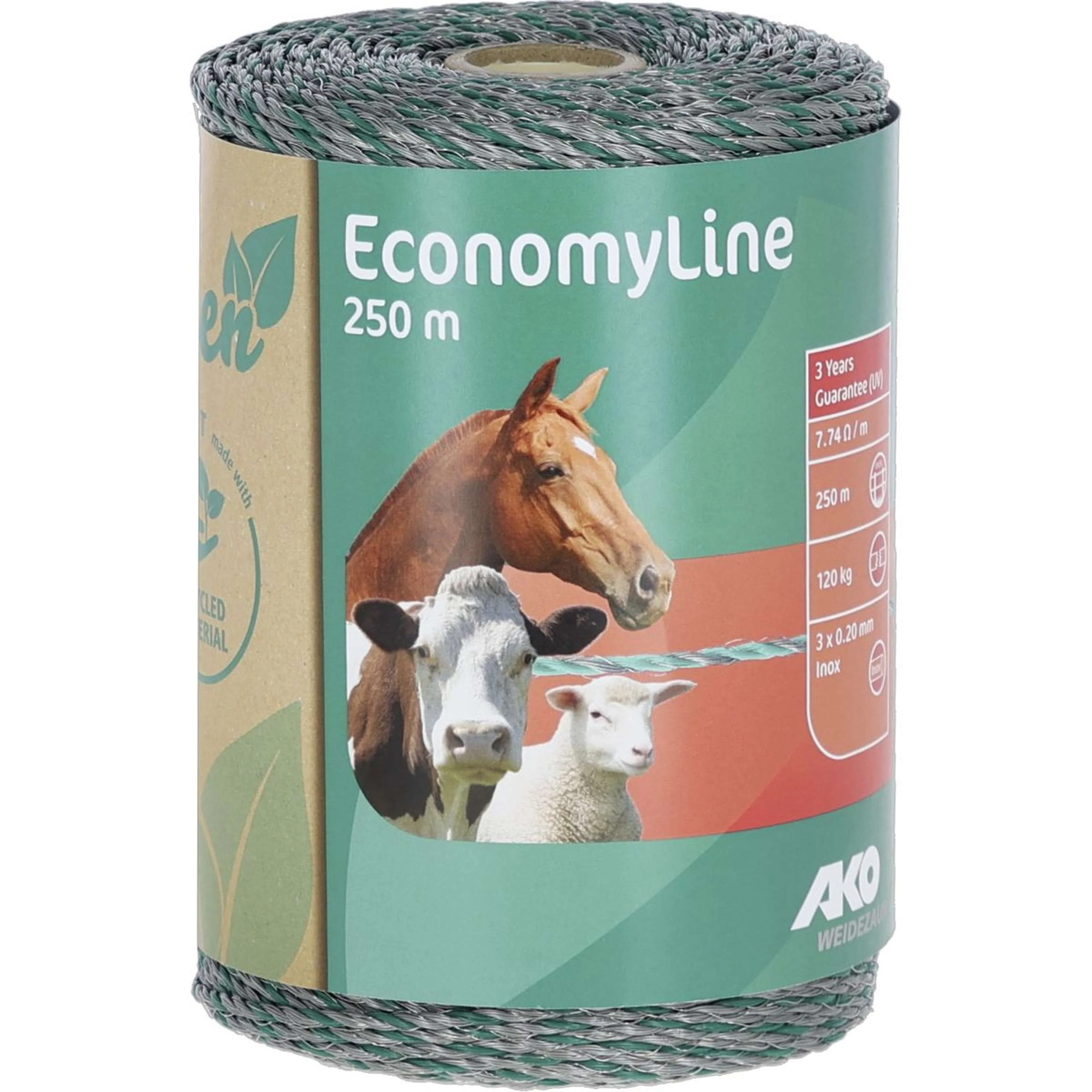 Ako Filamento EconomyLine Verde/Grigio