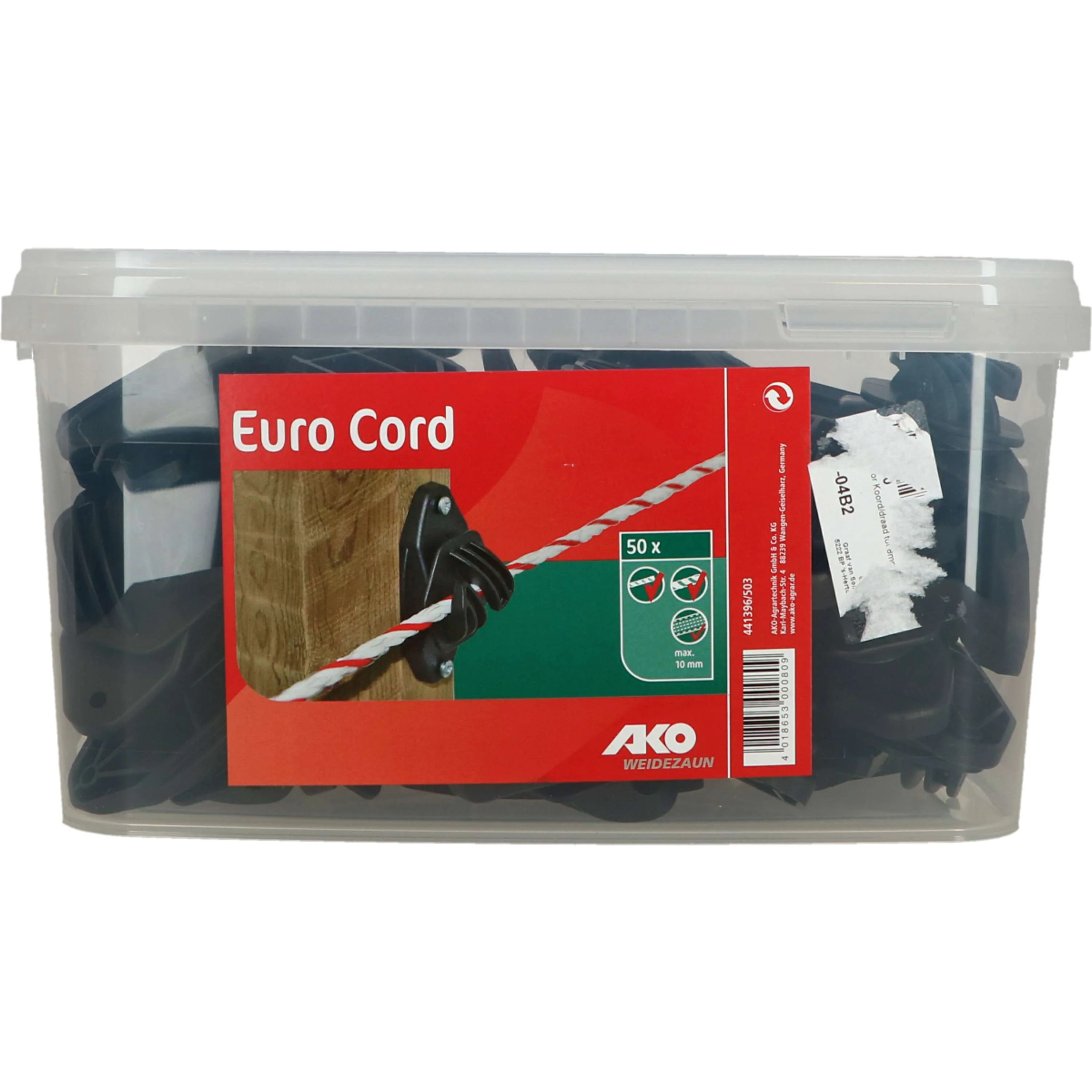 Ako Isolator Corda/Filo fino a 8mm Secchio Nero - Image 3