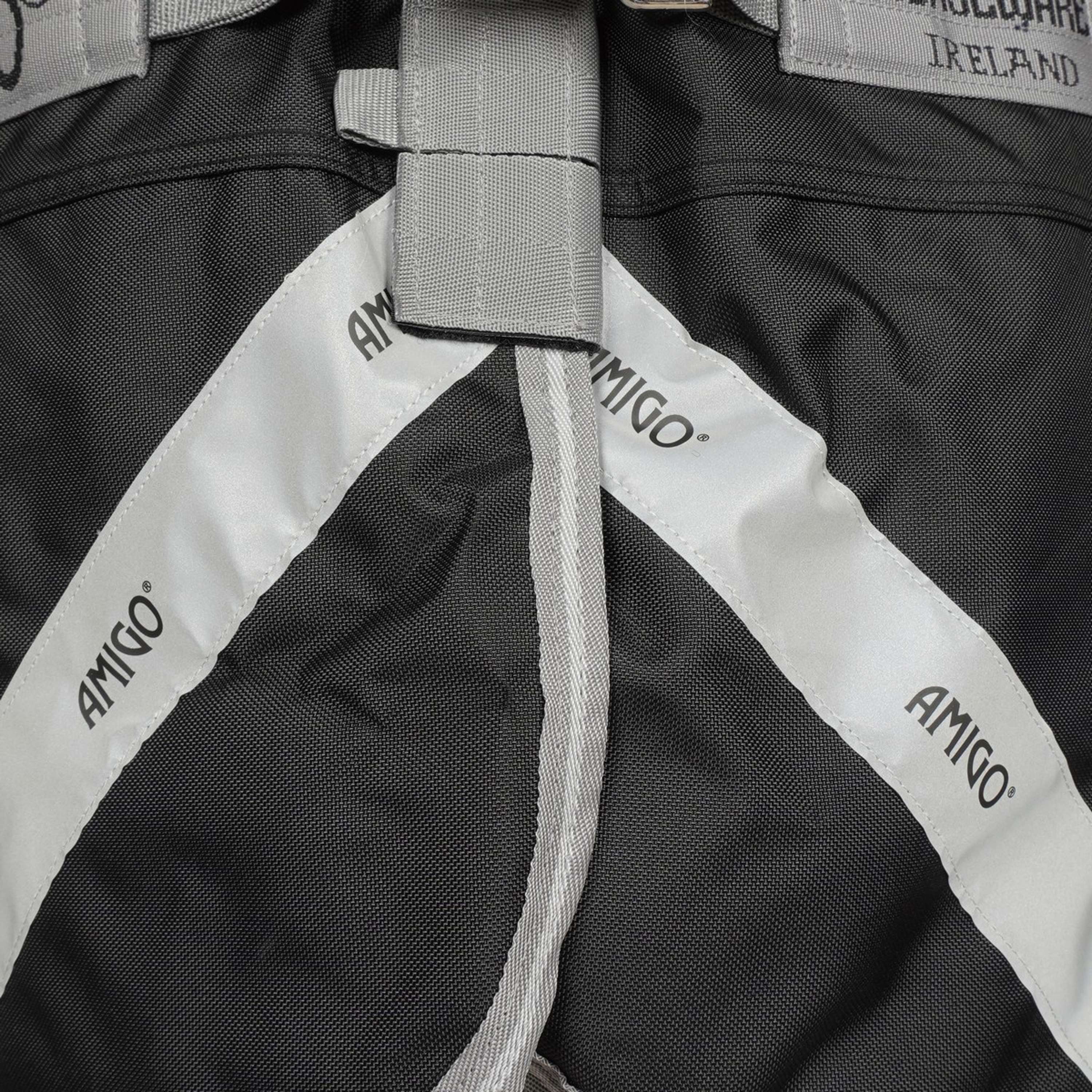 Amigo Bravo 12XL originale Turnout Lite 0g Black/Titanium Grey - Image 10