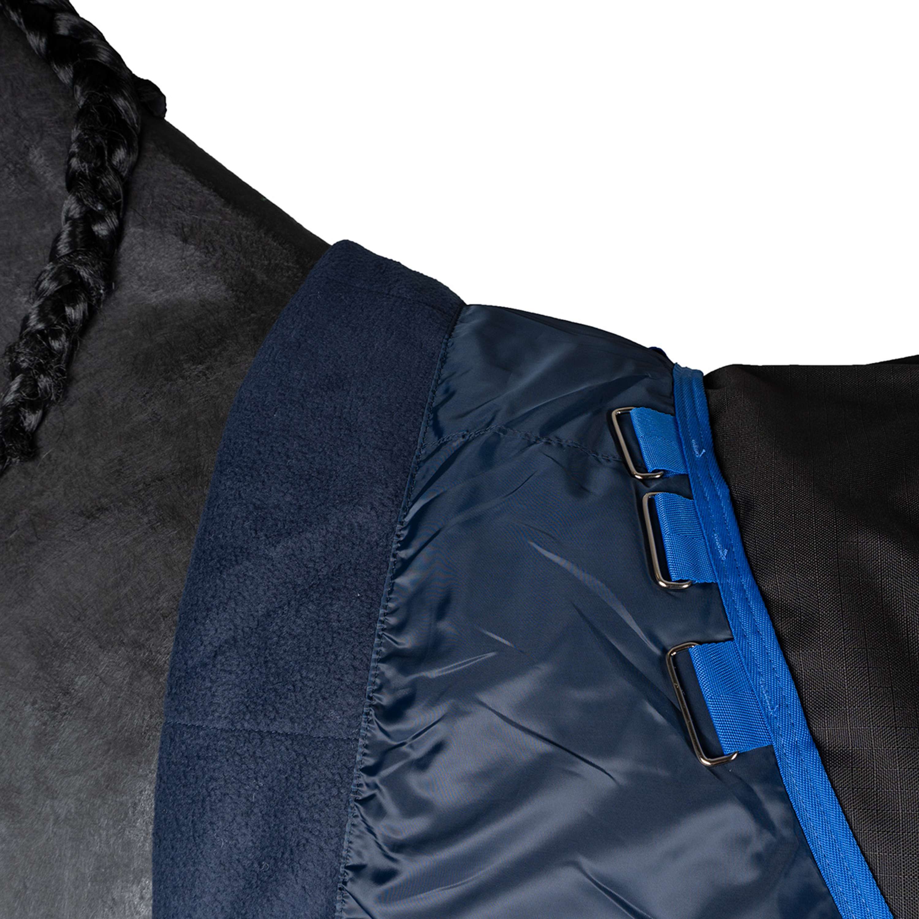 Amigo Ripstop 900D 50g Fleece Lined Nero/Blu - Image 11