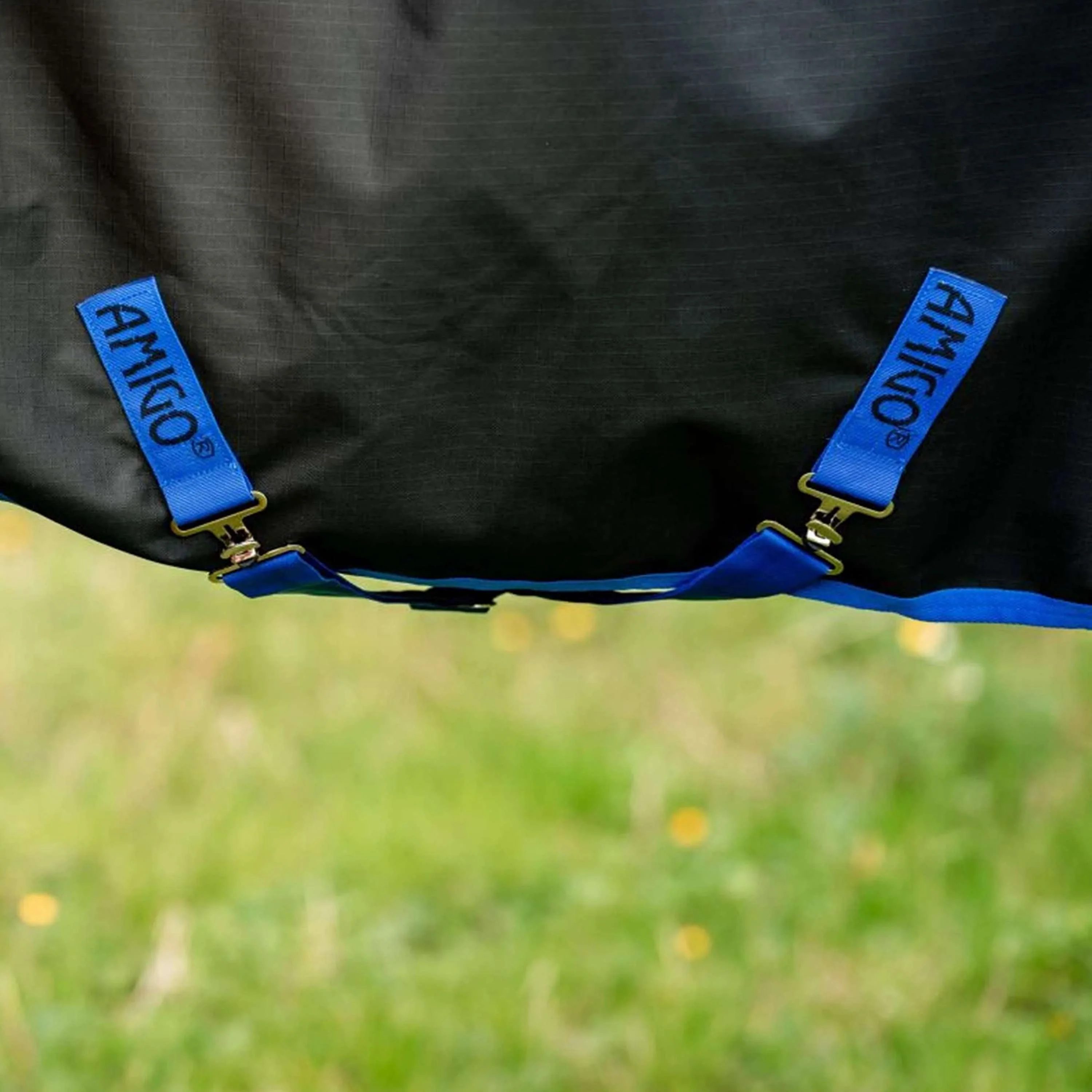 Amigo Ripstop 900D 50g Fleece Lined Nero/Blu - Image 5