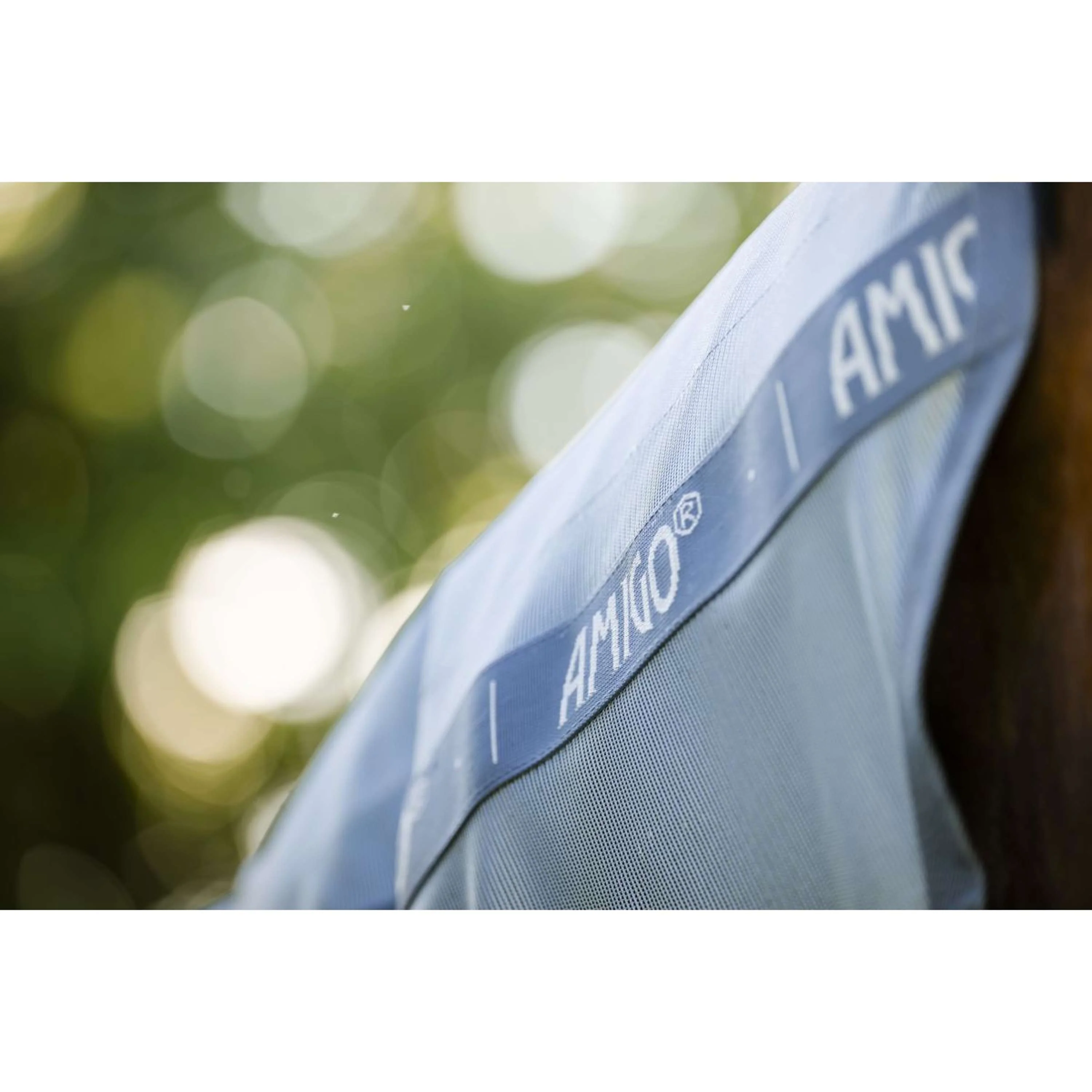 Amigo Coperta Antimosche Integrated Heather Blue/Blue/Silver - Image 7
