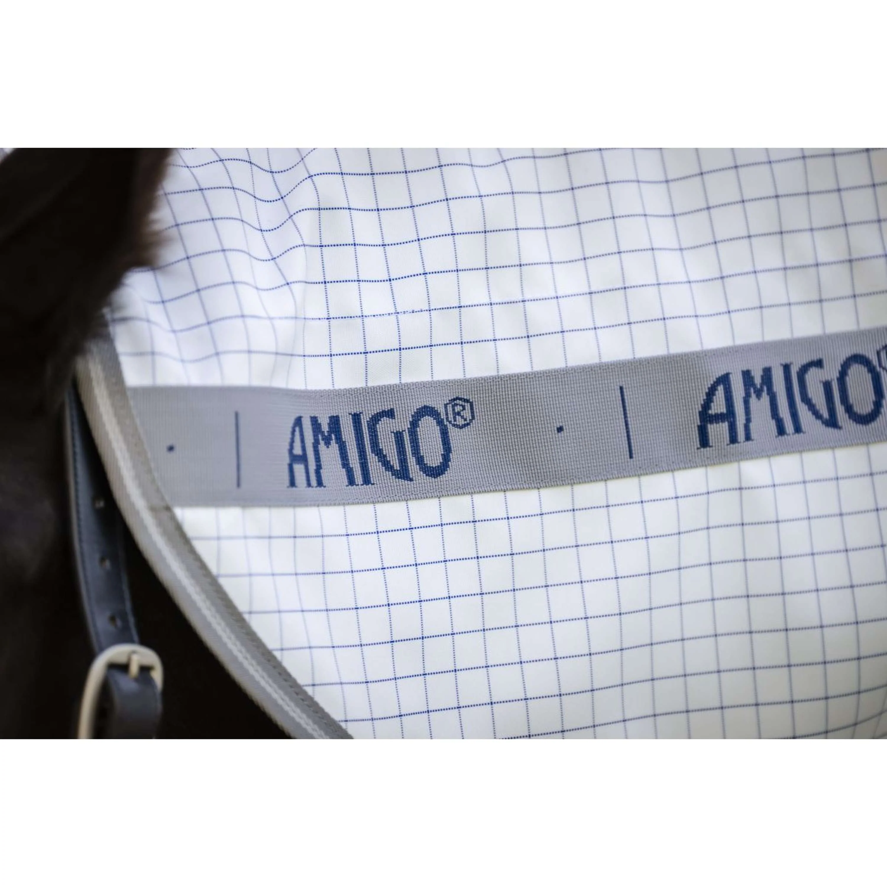 Amigo Foglio estivo Plus Navy check/Grigio titanio/Argento - Image 3