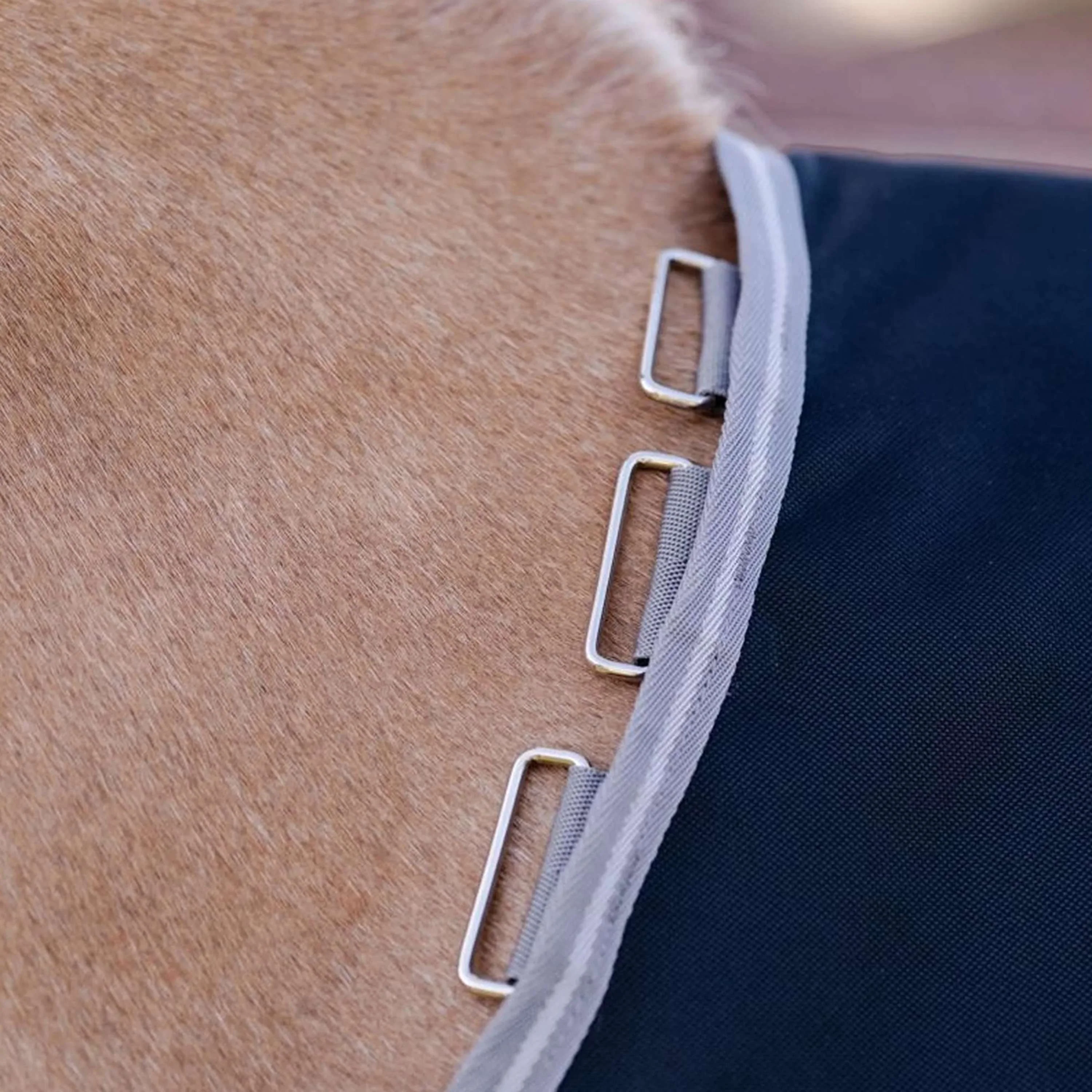 Amigo Turnout 1200D Plus Pony 0g Nero/Grigio Titanio/Argento - Image 4