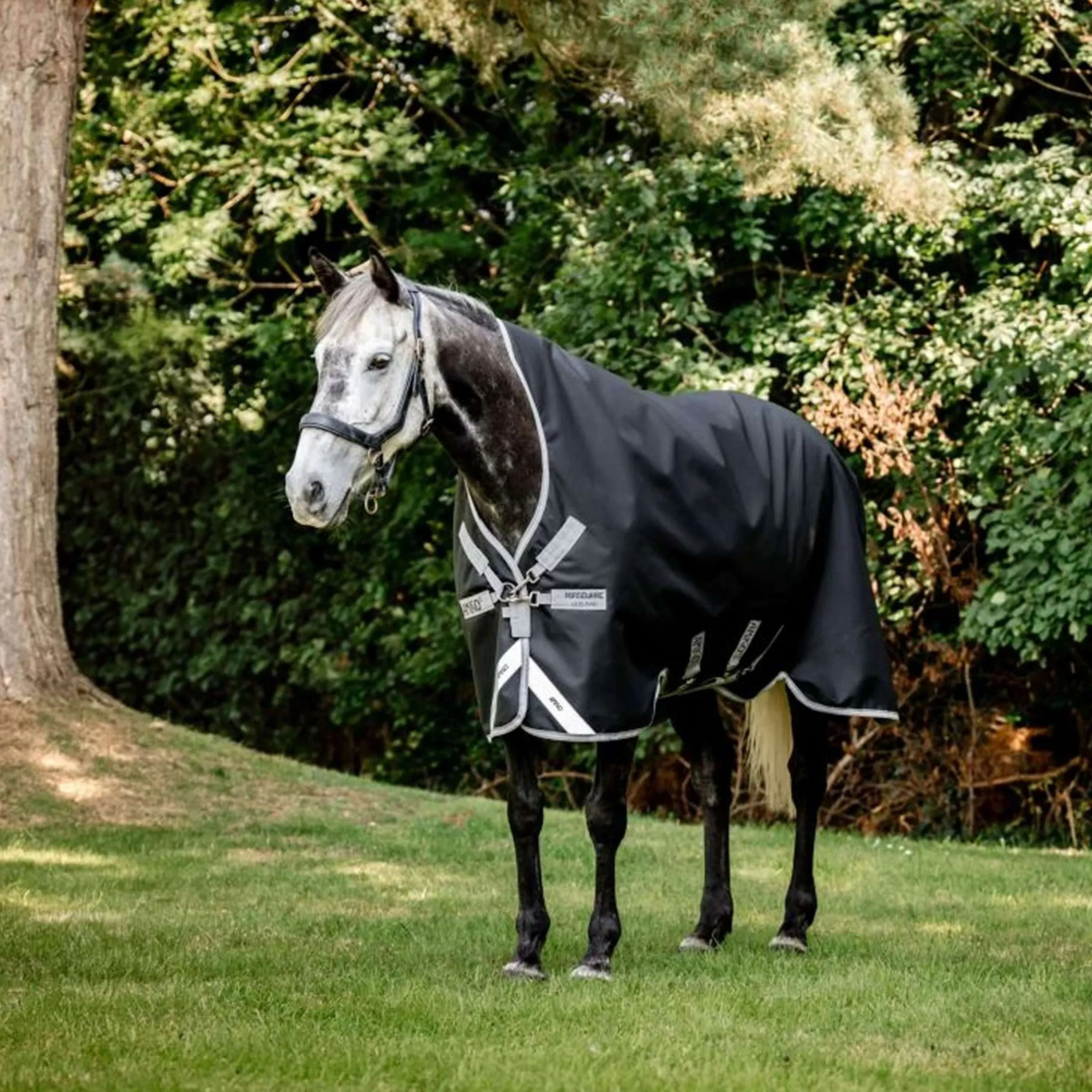 Amigo Wug Turnout 1200D 50g Nero/Grigio Titanio/Argento