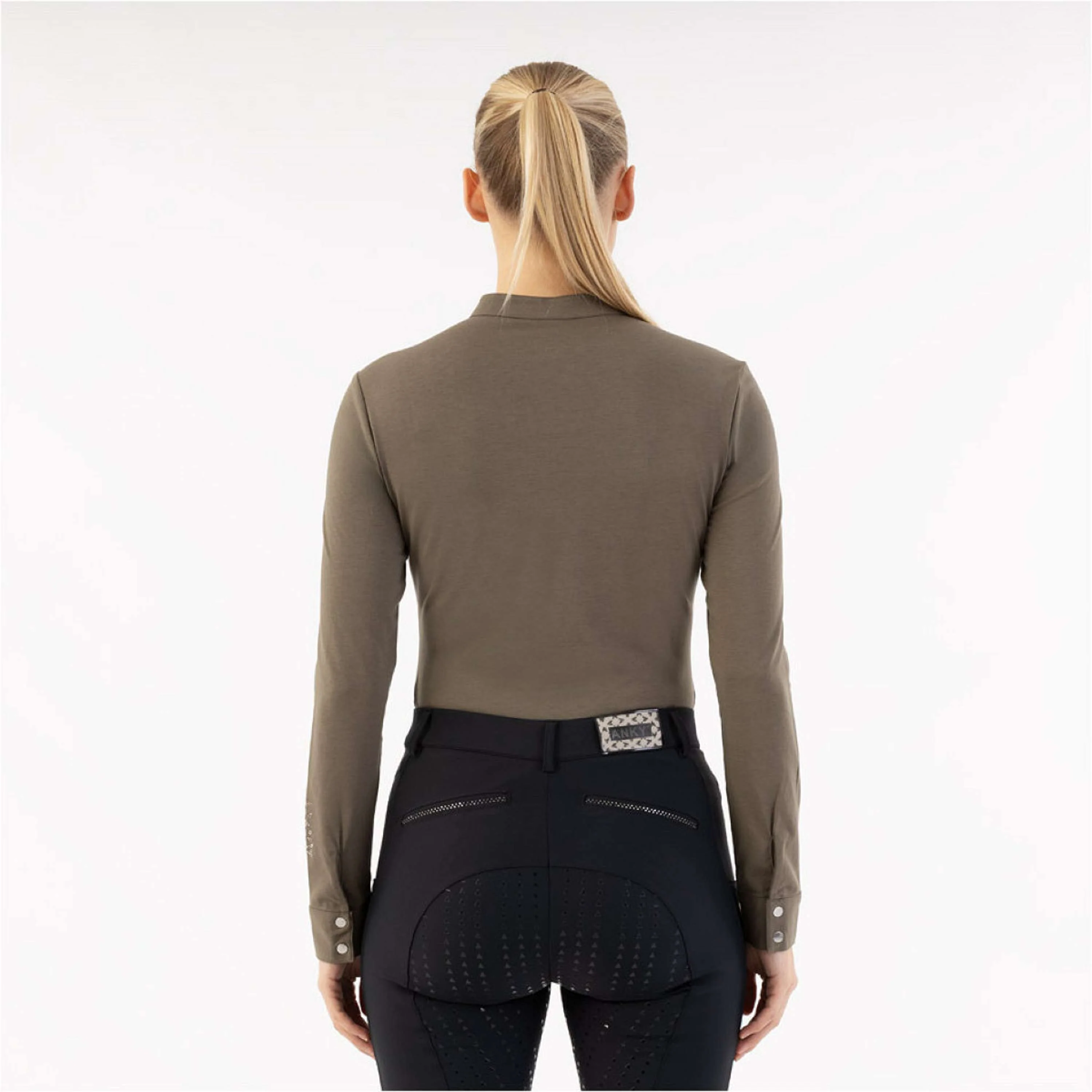 ANKY Maglia a Maniche Lunghe Zip Up ATC261203 Bungee Cord - Image 3