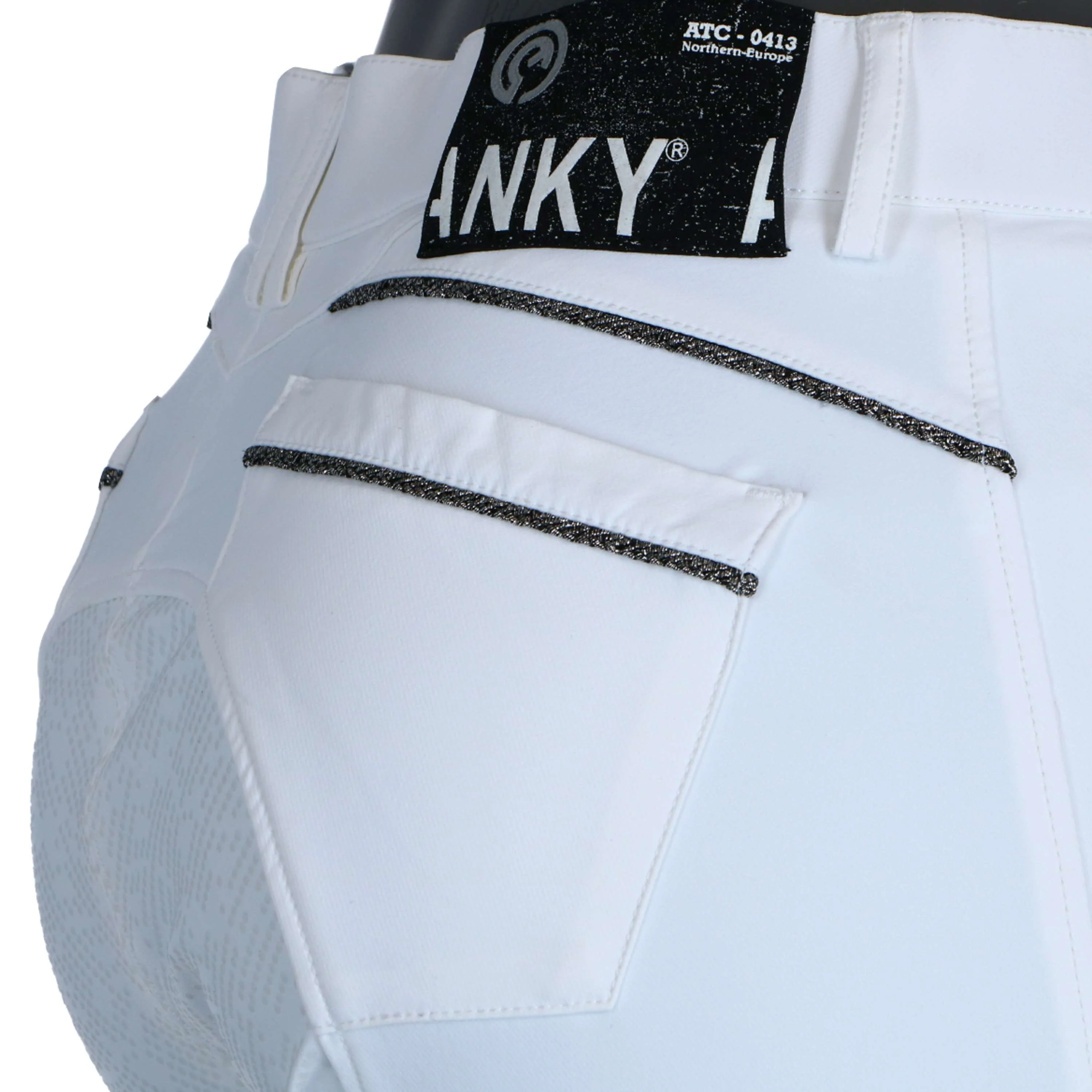 ANKY Pantaloni da Equitazione Finesse Bianco - Image 8