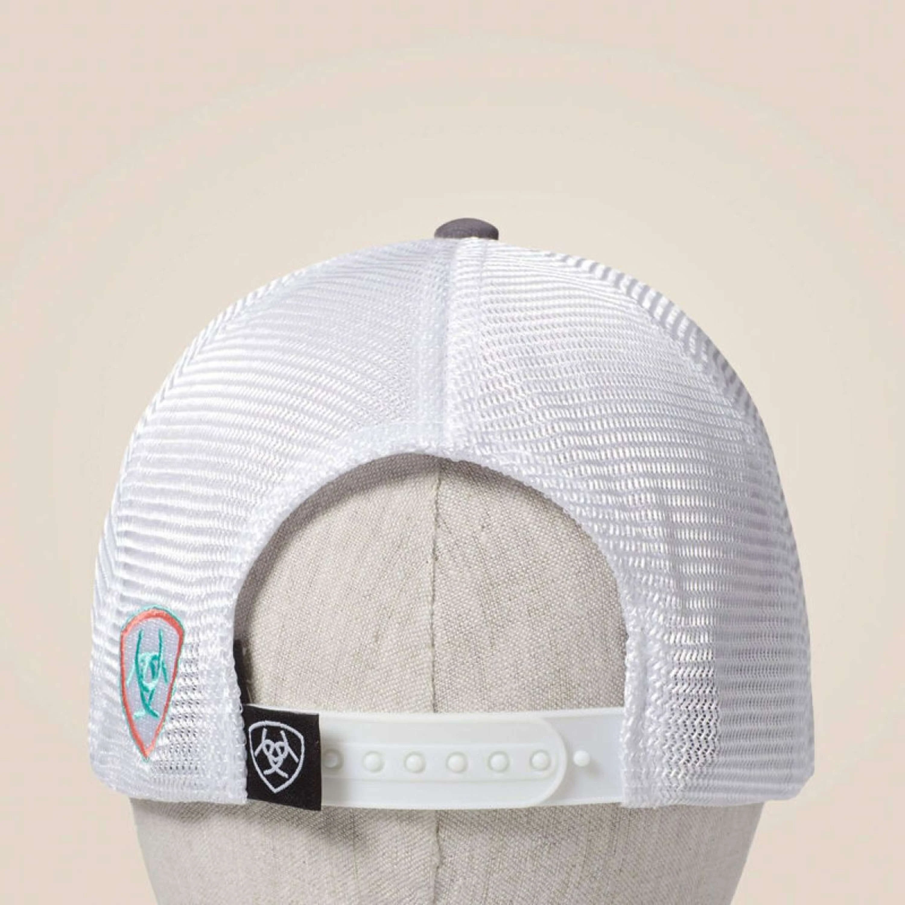 Ariat Cappello Aztec Logo Grigio - Image 2