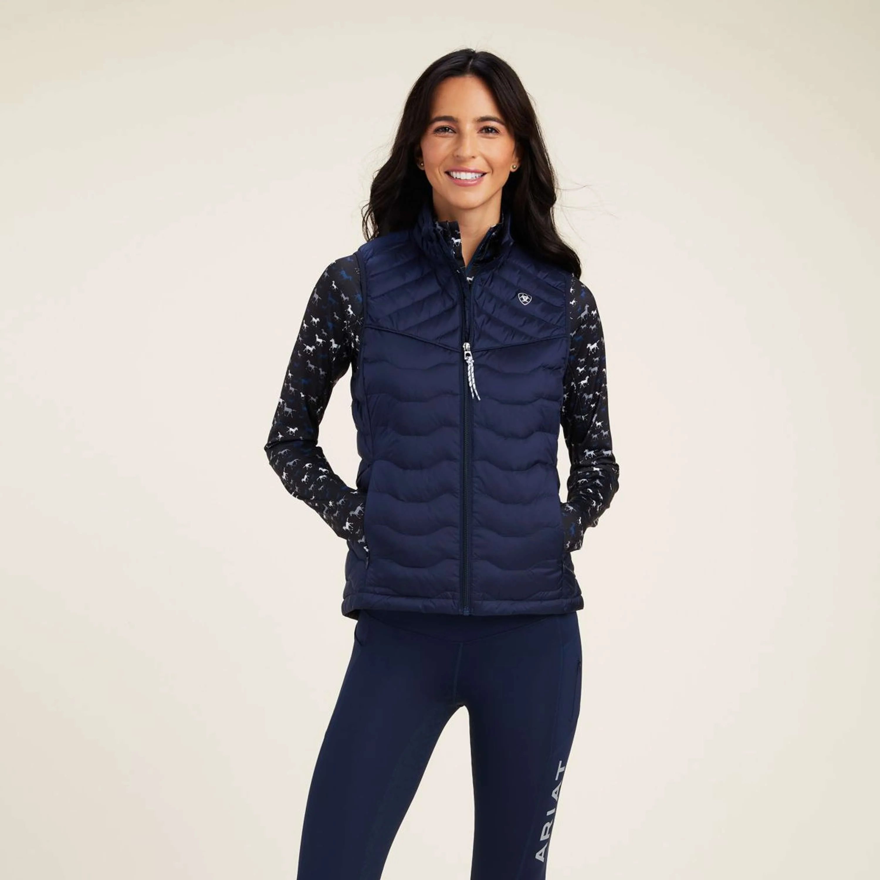 Ariat Gilet Ideal Down Navy Eclipse