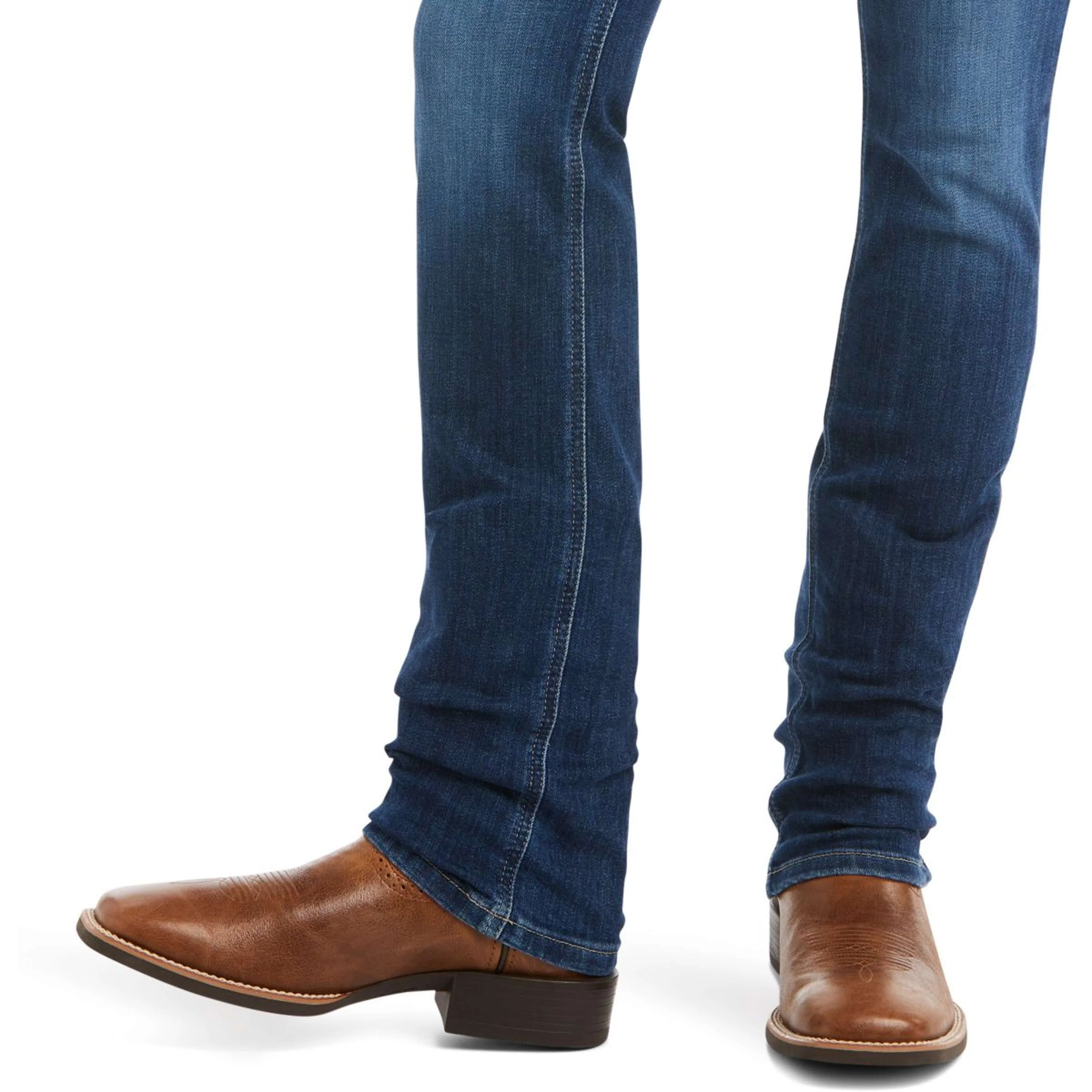 Ariat Jeans Real Perfect Rise Abby Straight Donne Mackenzie Blue - Image 3