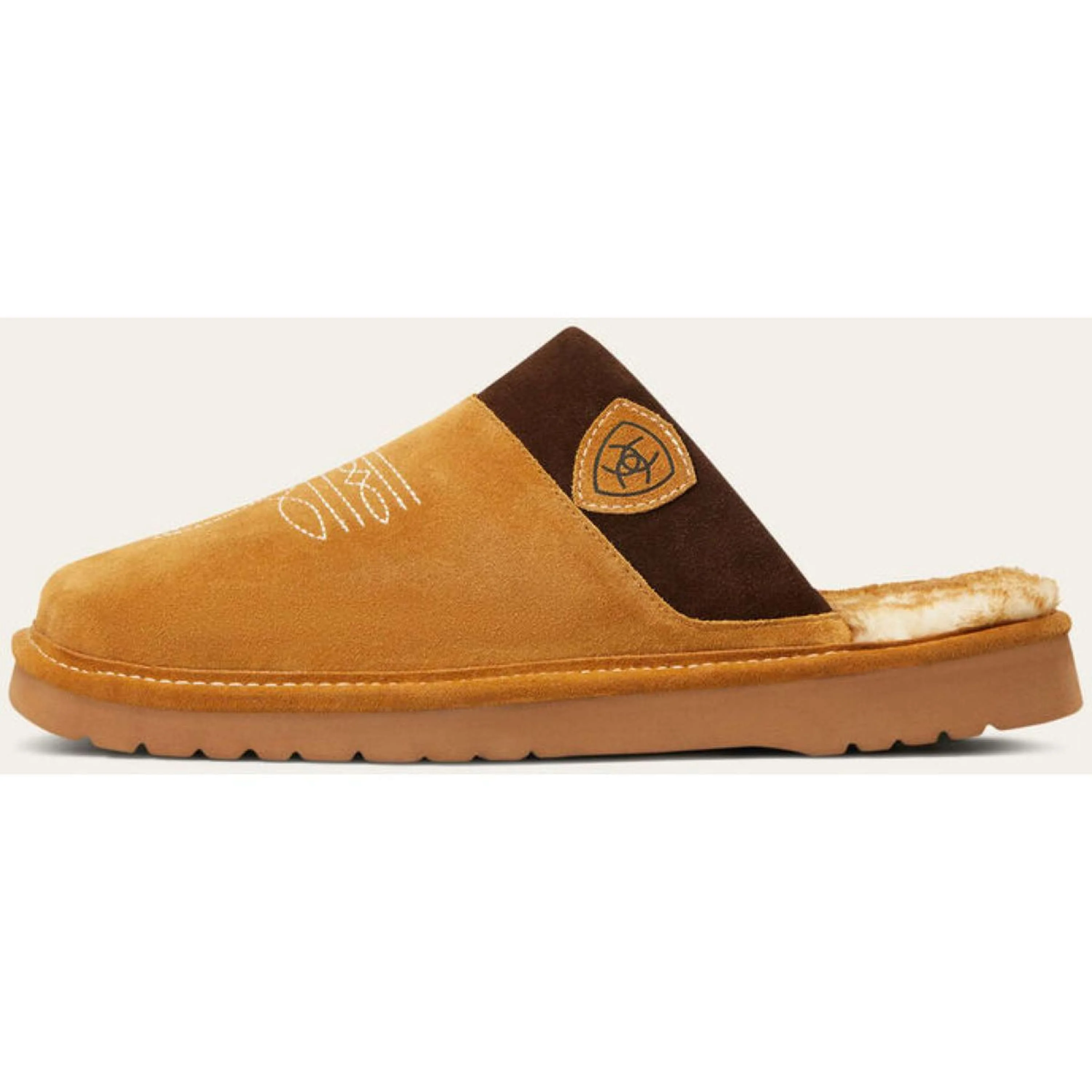 Ariat Pantofole Silversmith Uomini Castagno - Image 4