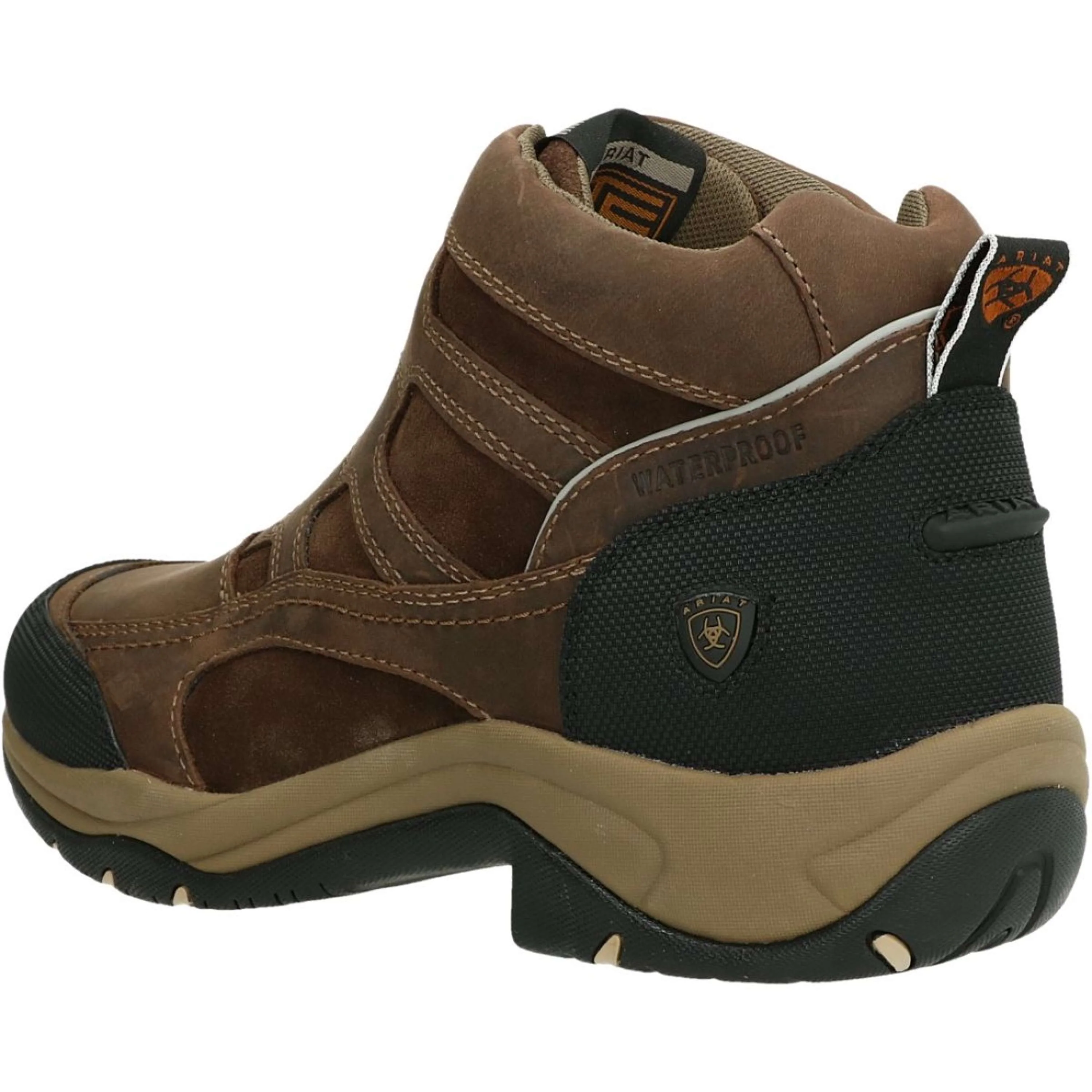 Ariat Terrain Shoe H2O Zip Ladies Distressed Brown - Image 3