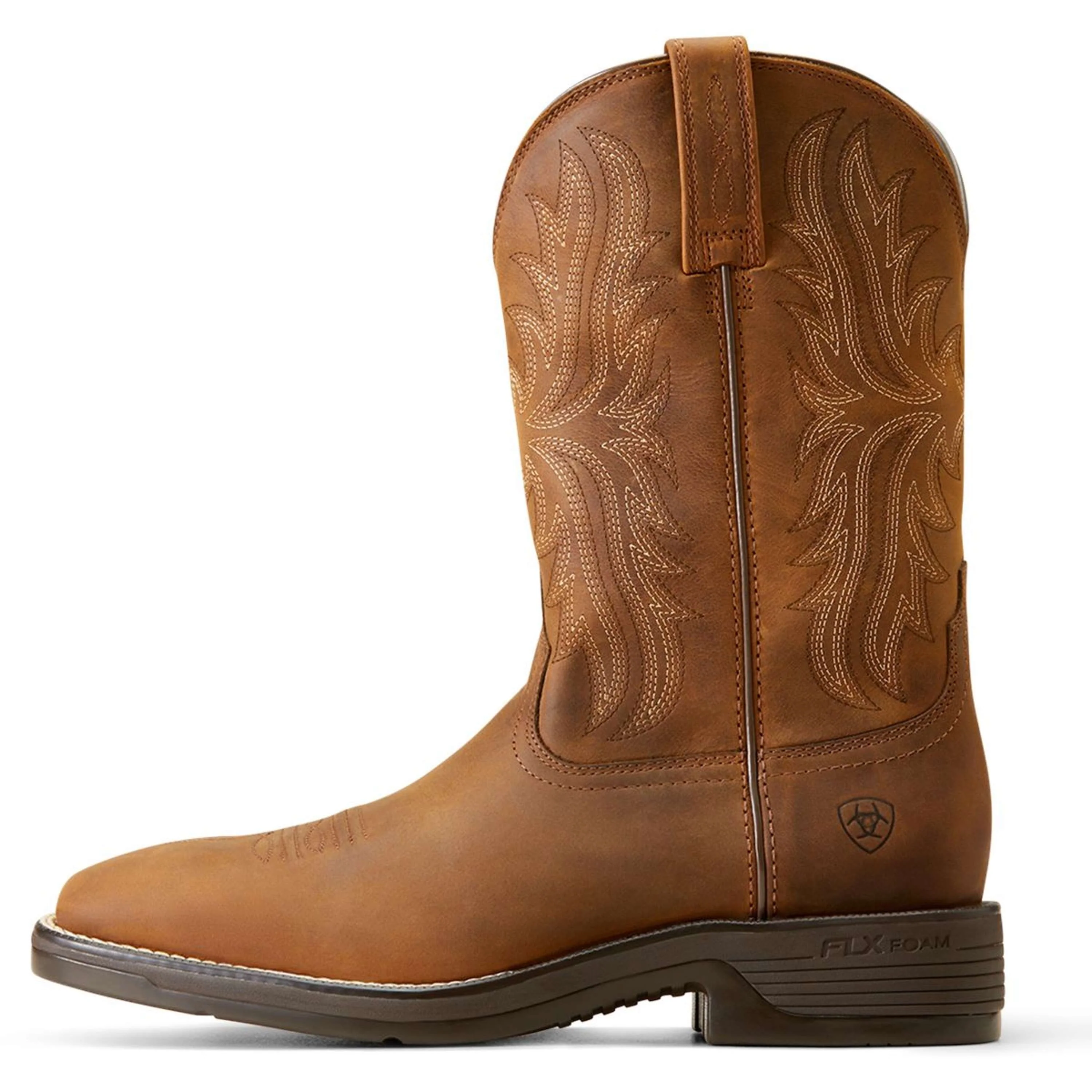 Ariat Stivale occidentale Ridgeback Uomini Oily Distressed Tan - Image 2