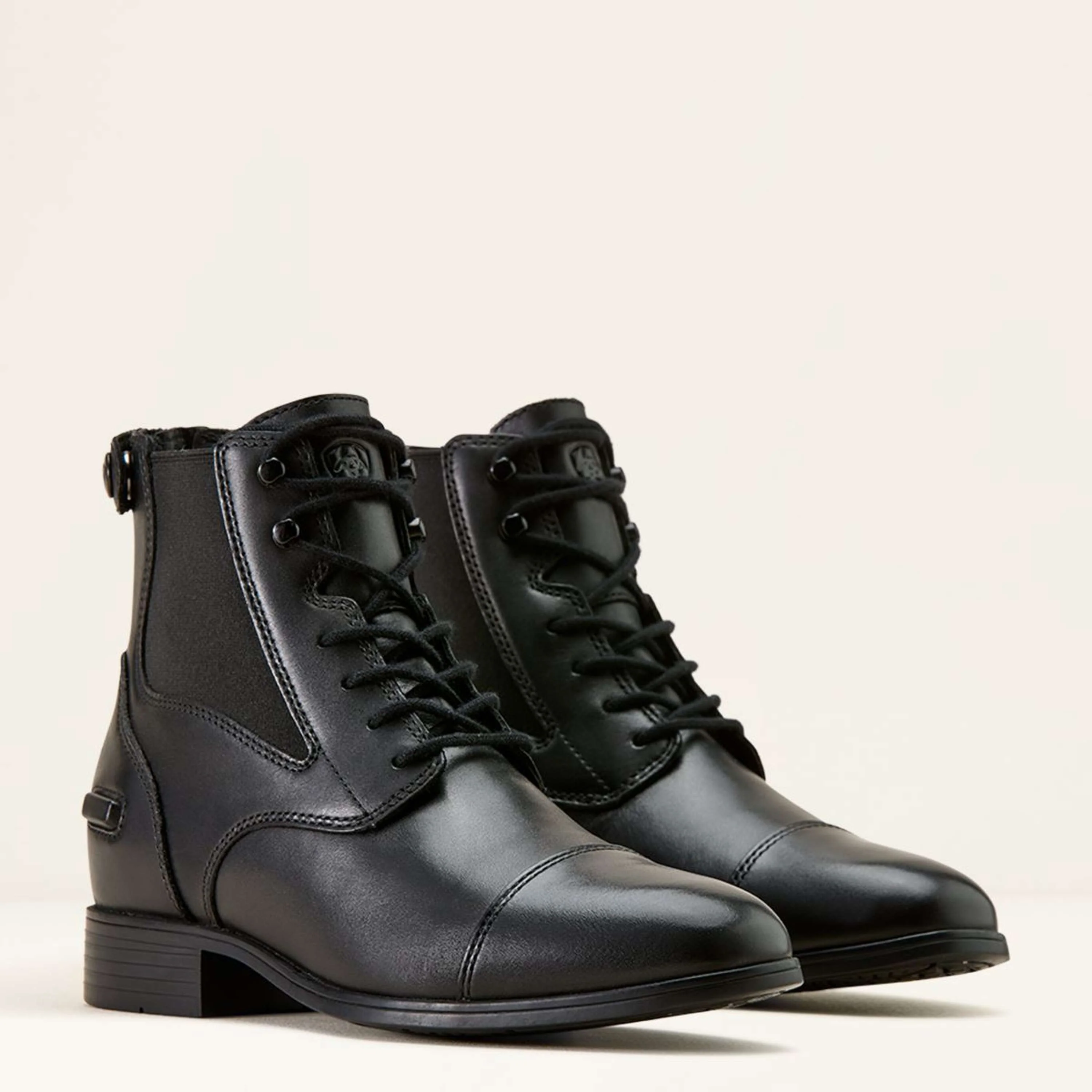 Ariat Stivaletti Kendall Back Zip Lace Paddock Donne Nero - Image 2