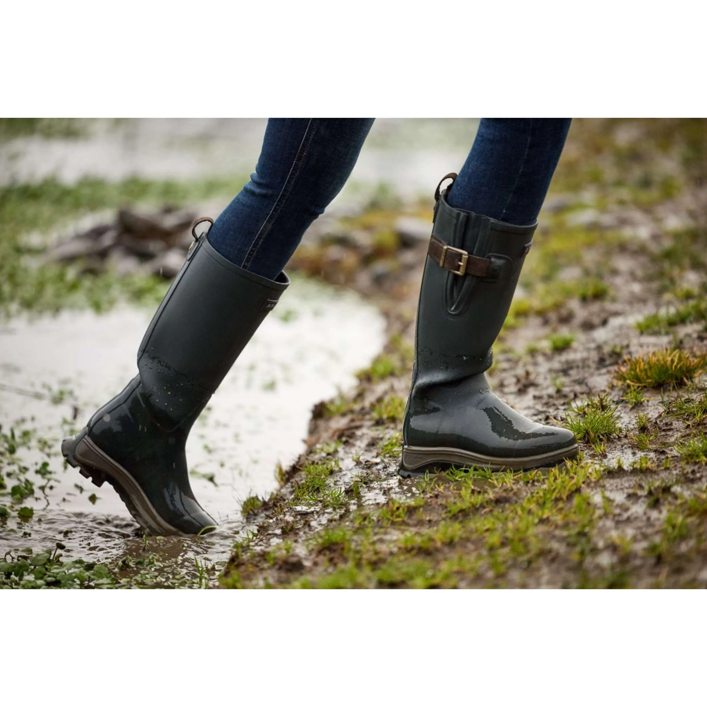 Ariat Stivali da pioggia Woodstock Donne Navy - Image 10