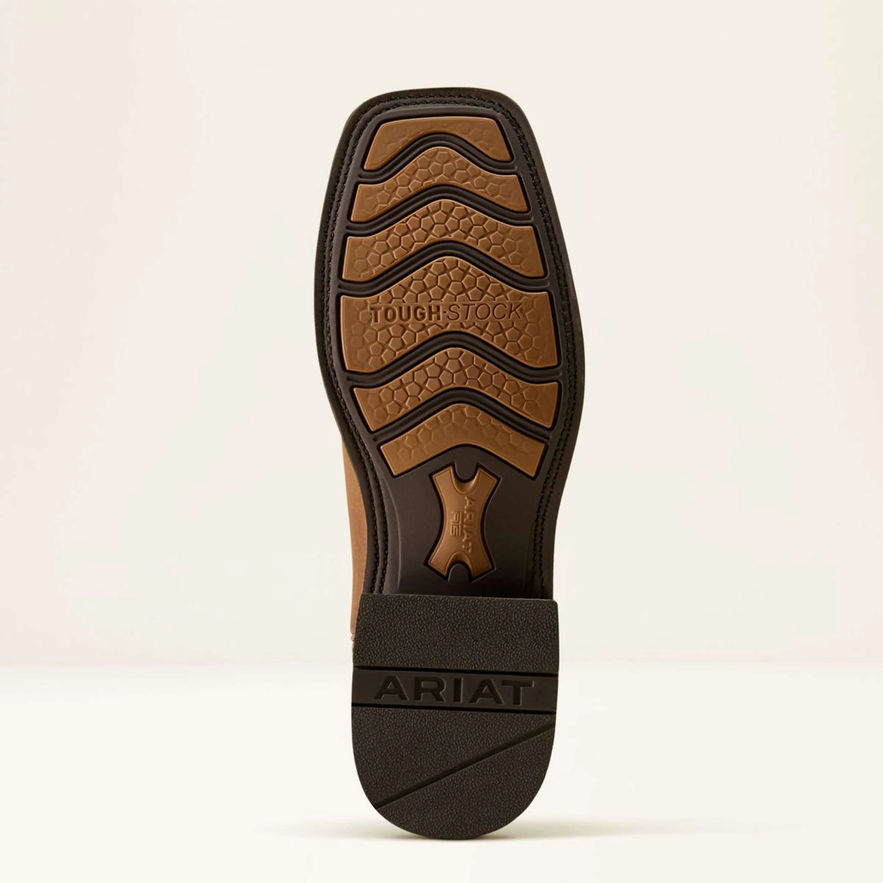 Ariat Stivali Western Highland Toughstock Uomini Distressed Brown/Tack Room Brown - Image 5