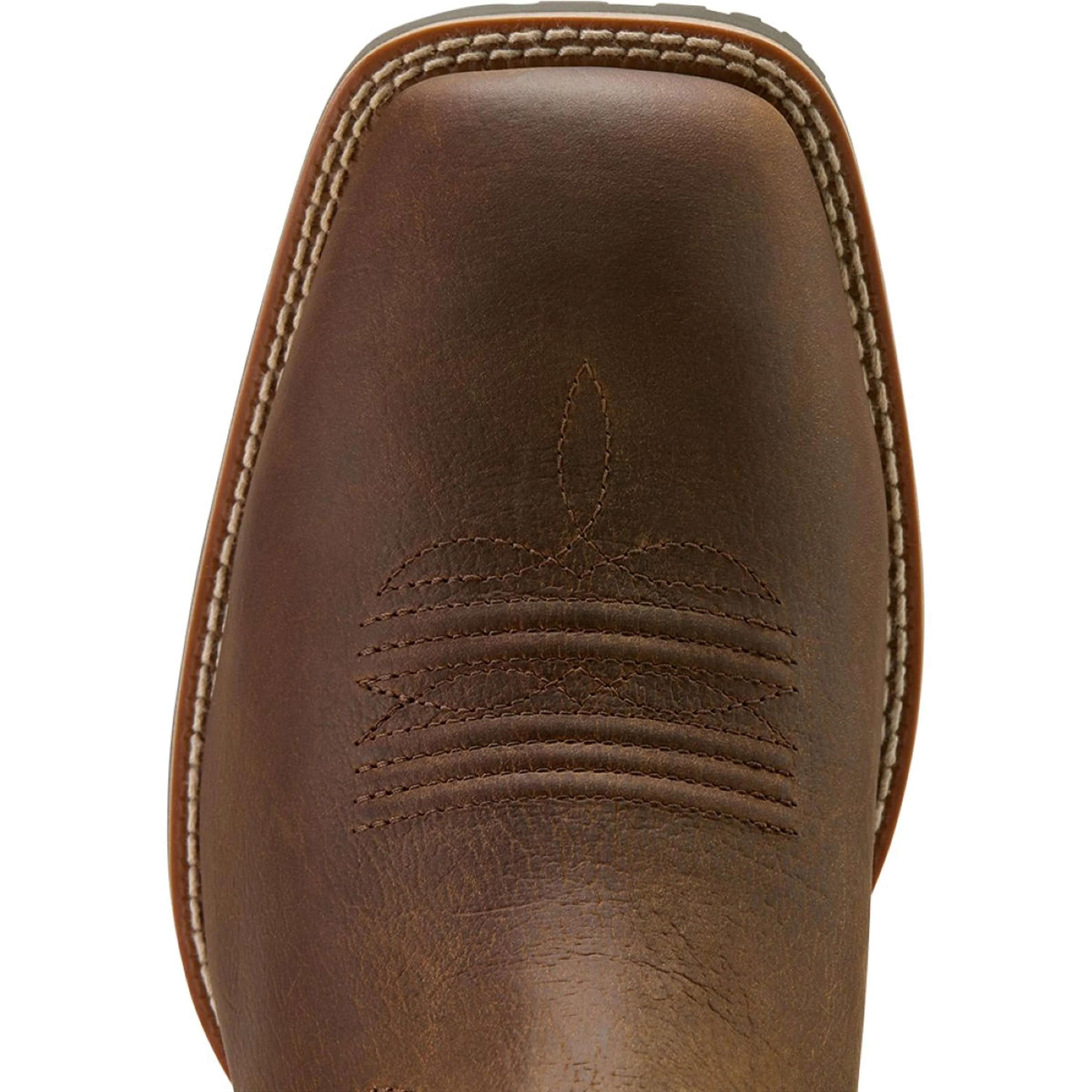 Ariat Stivali Western Hybrid Ranchwork H2O Uomini Tavern Taupe/Dark Denim - Image 7