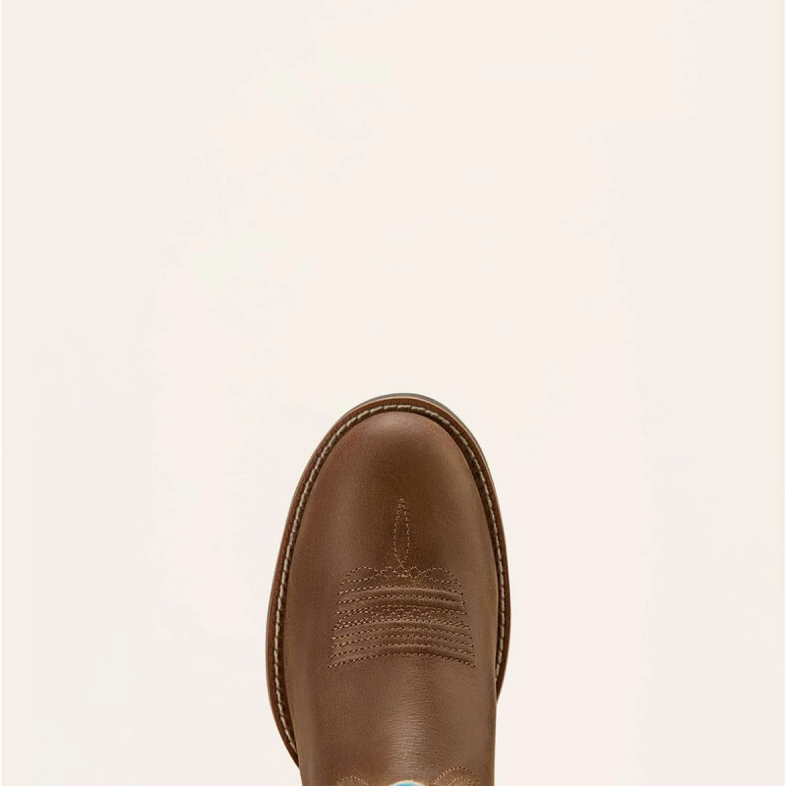 Ariat Stivali Western Round Up W Toe Donne Sandstorm/Distressed Ivory - Image 5