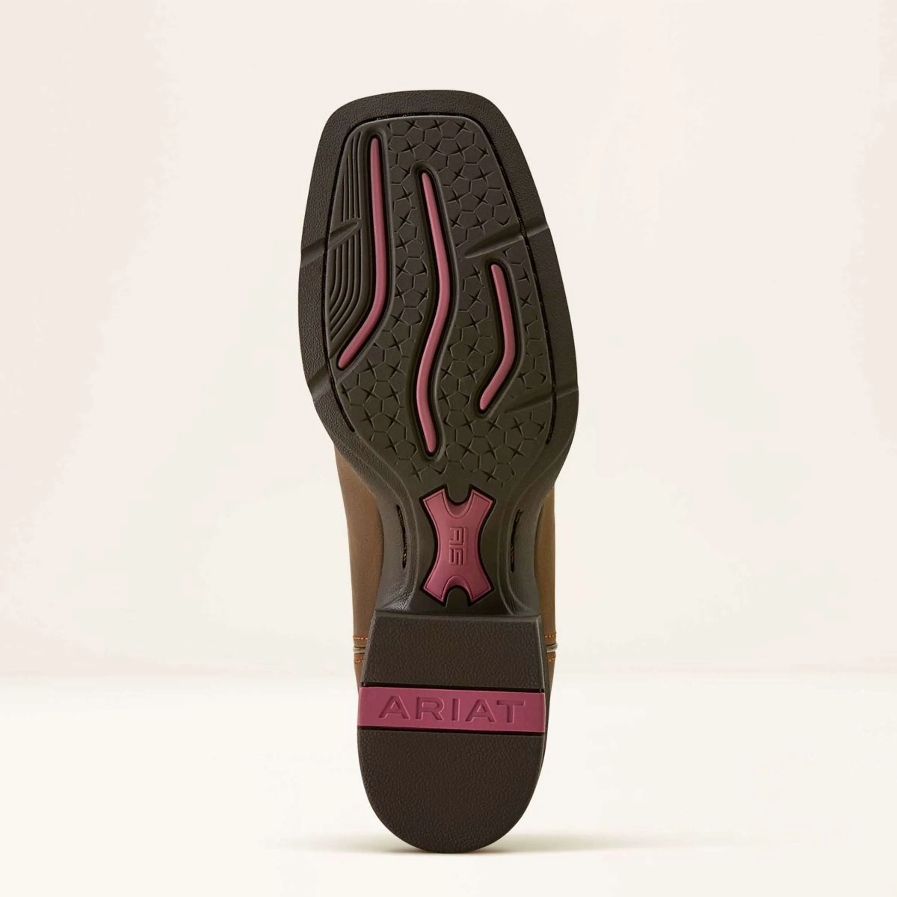 Ariat Stivali Western Round Up Wide Square Toe Sassy Brown - Image 4
