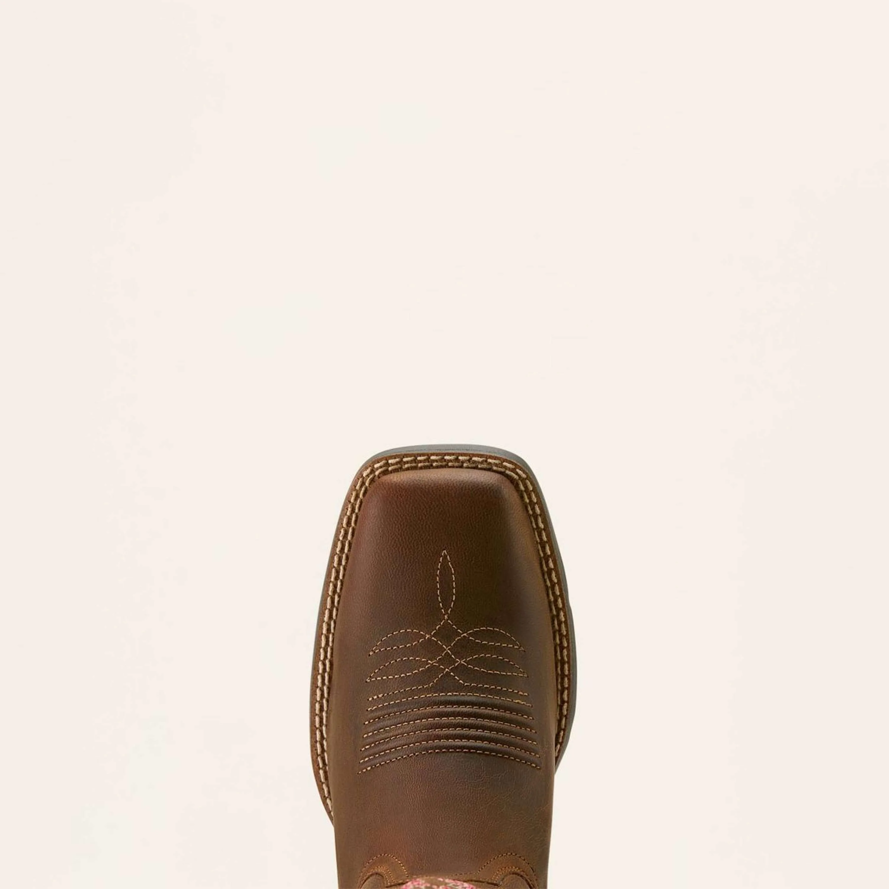 Ariat Stivali Western Round Up Wide Square Toe Sassy Brown - Image 7