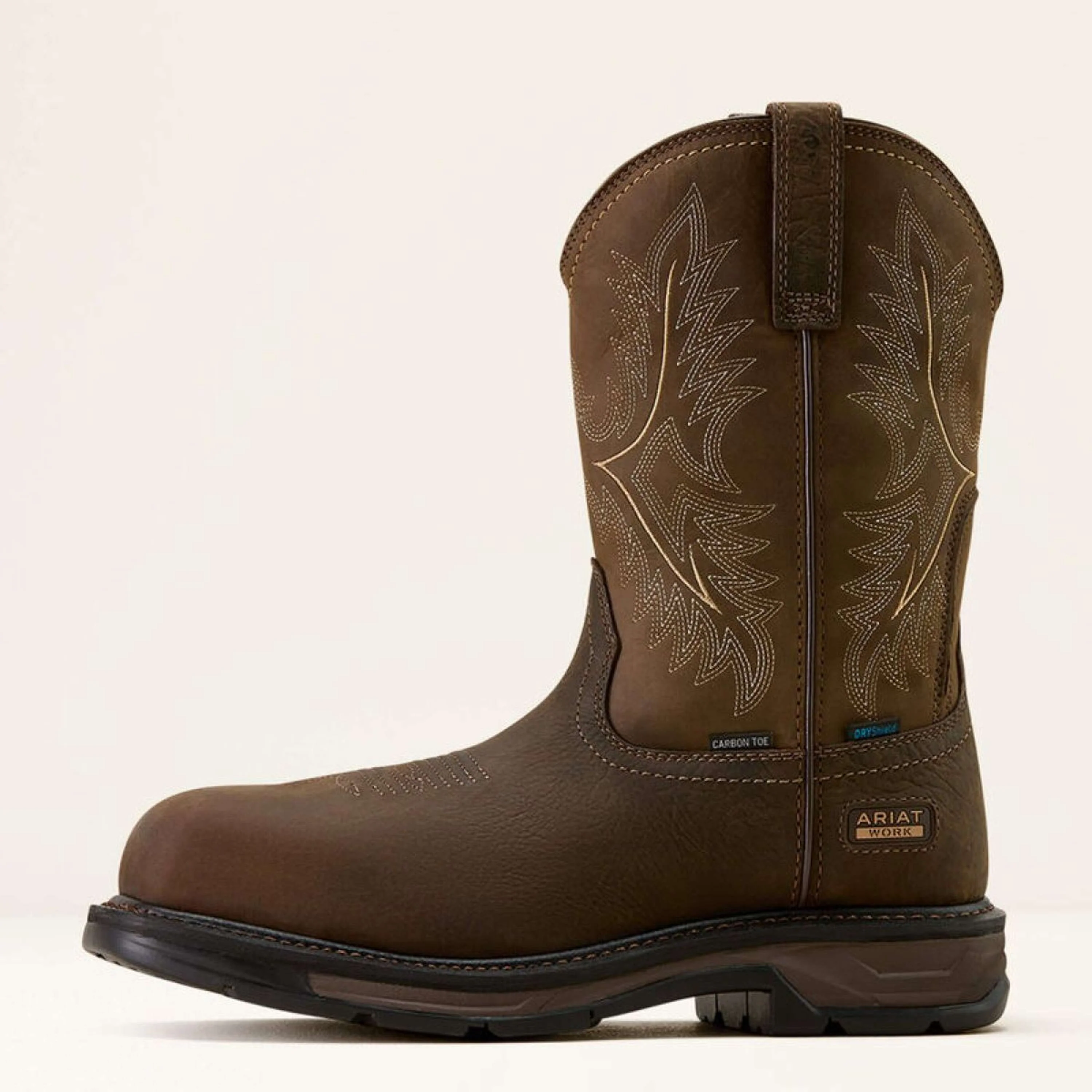 Ariat Stivali Western WorkHog XT Waterproof Wide Square Carbon Toe Uomini Brown/Mocha - Image 3