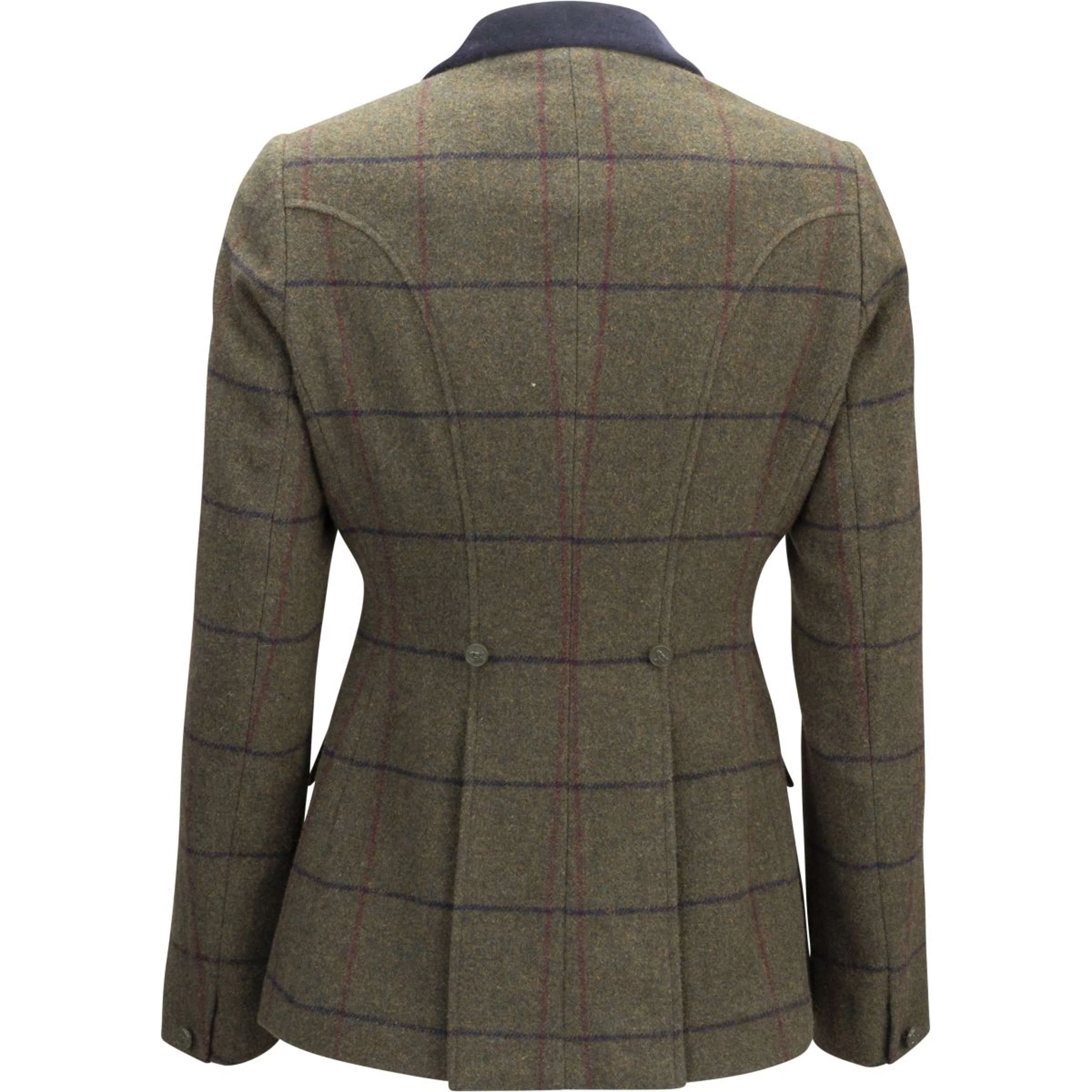 Aubrion by Shires Giacca da Competizione Saratoga Spruce Verde Check - Image 7