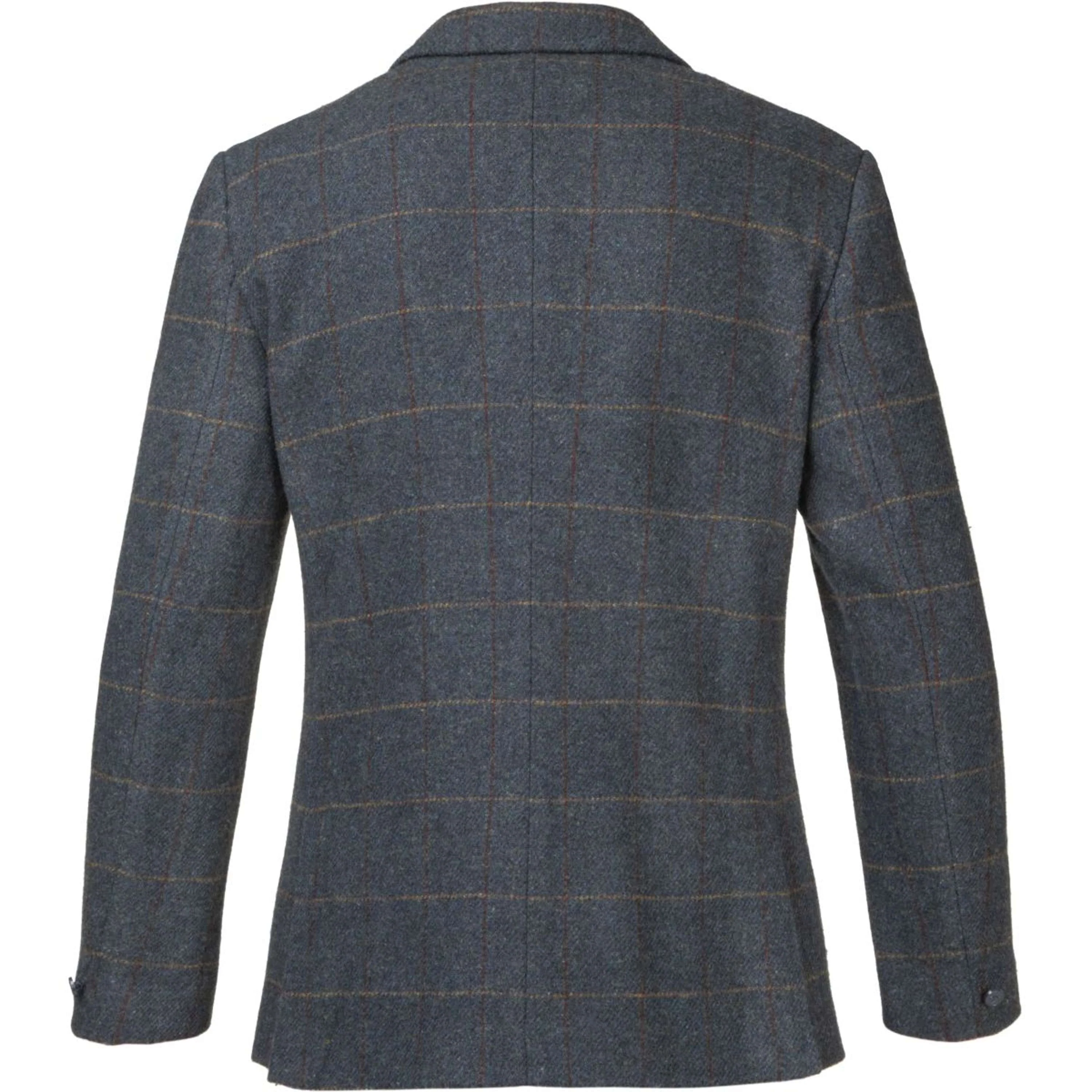 Aubrion by Shires Giacca da Competizione Saratoga Uomini Juniper Navy Check - Image 12