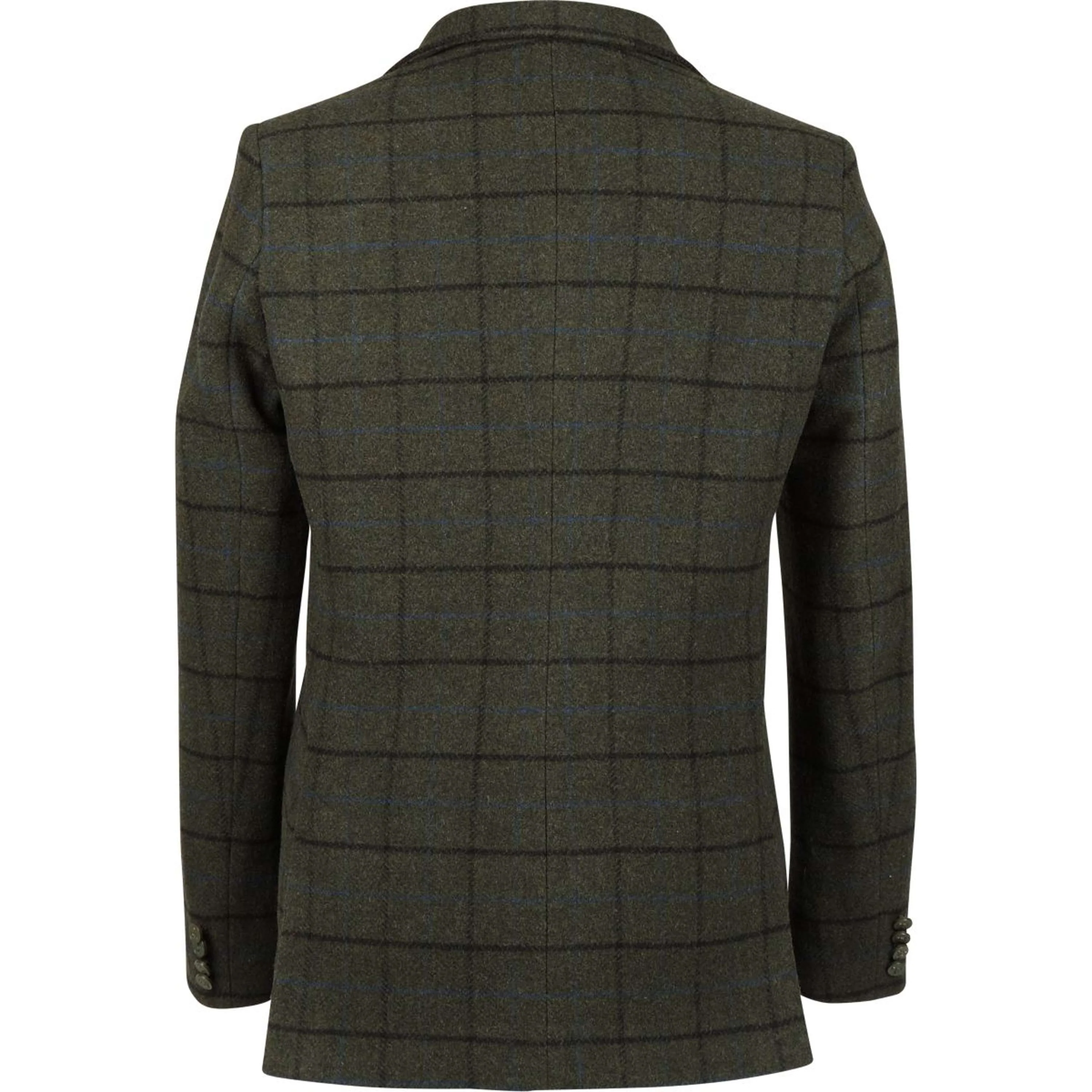 Aubrion by Shires Giacca da Competizione Saratoga Uomini Verde Scuro Check - Image 3