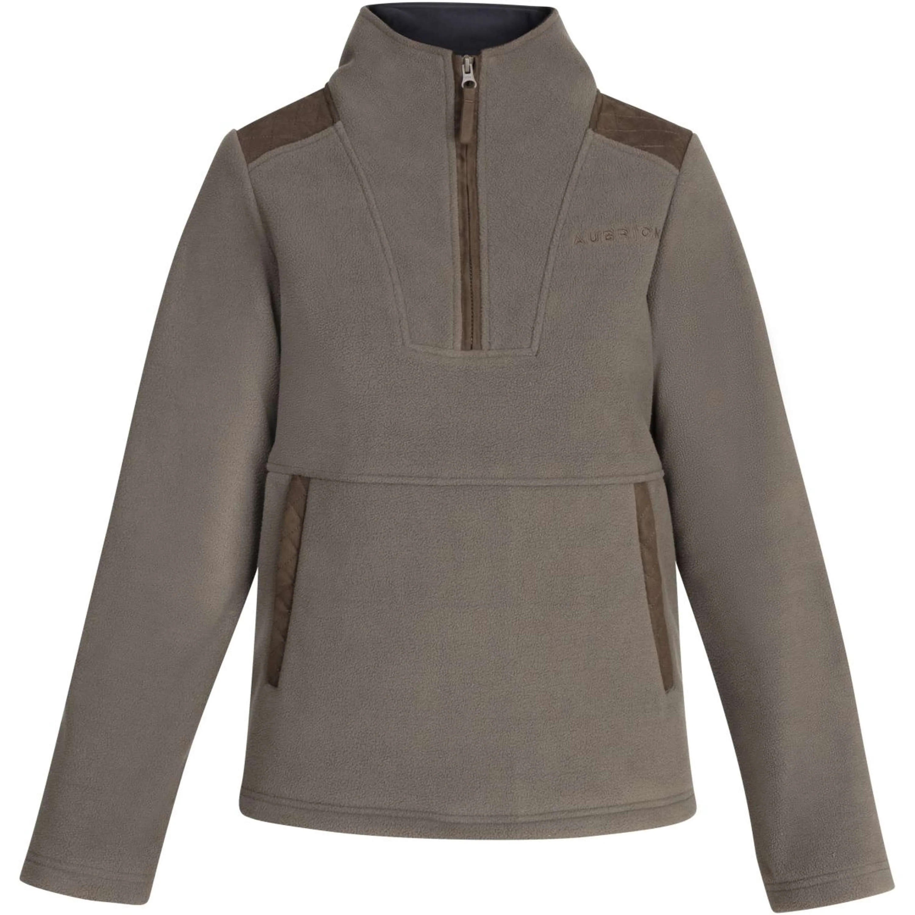 Aubrion by Shires Maglione Heritage Fleece Oliva scura