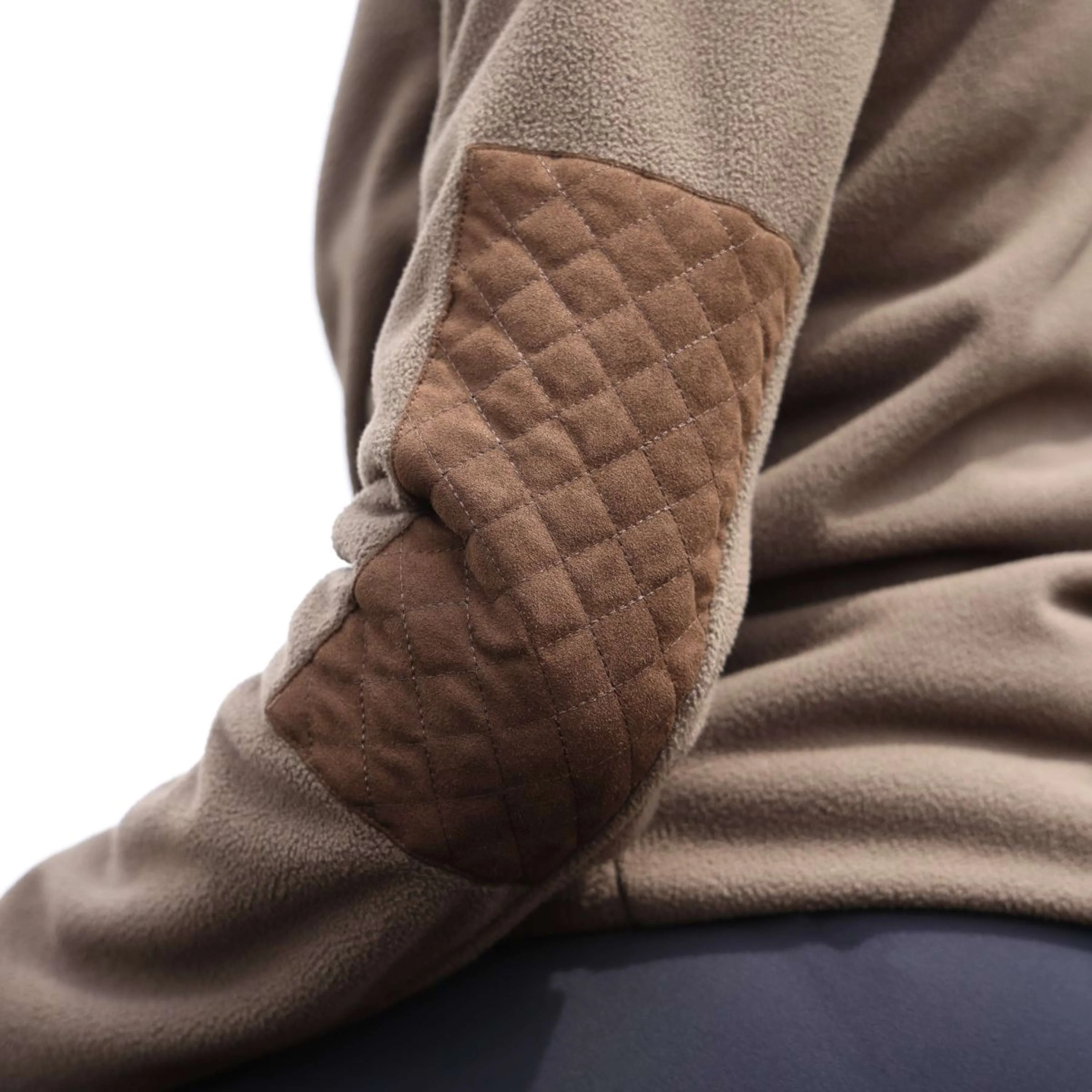 Aubrion by Shires Maglione Heritage Fleece Oliva scura - Image 11