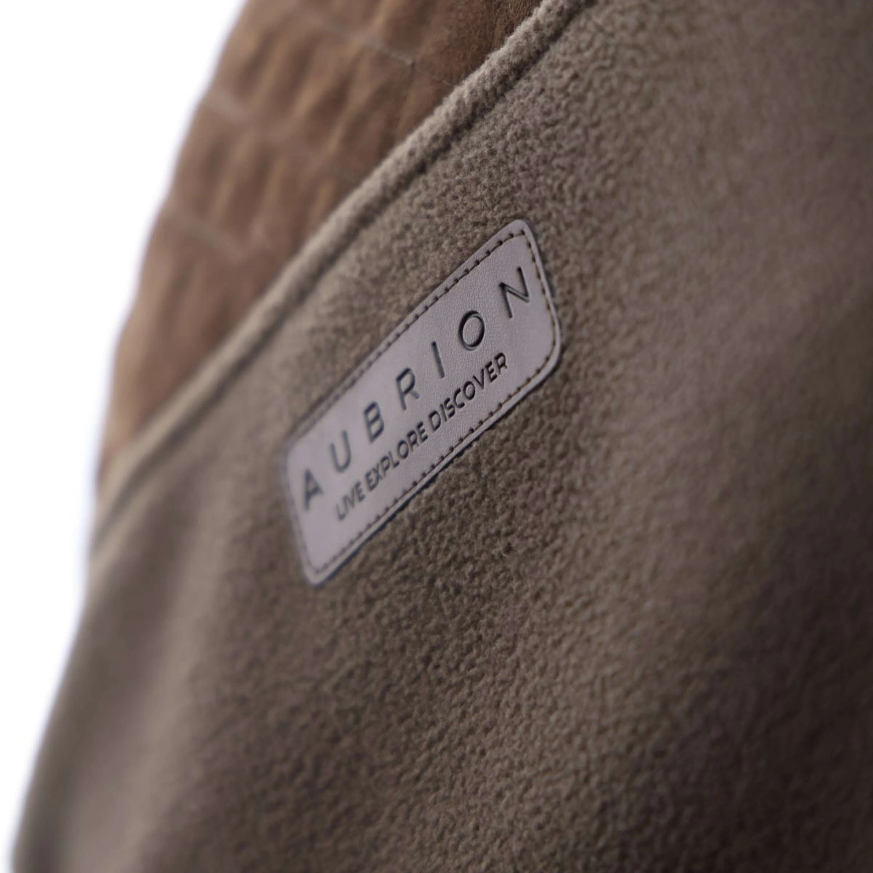 Aubrion by Shires Maglione Heritage Fleece Oliva scura - Image 3