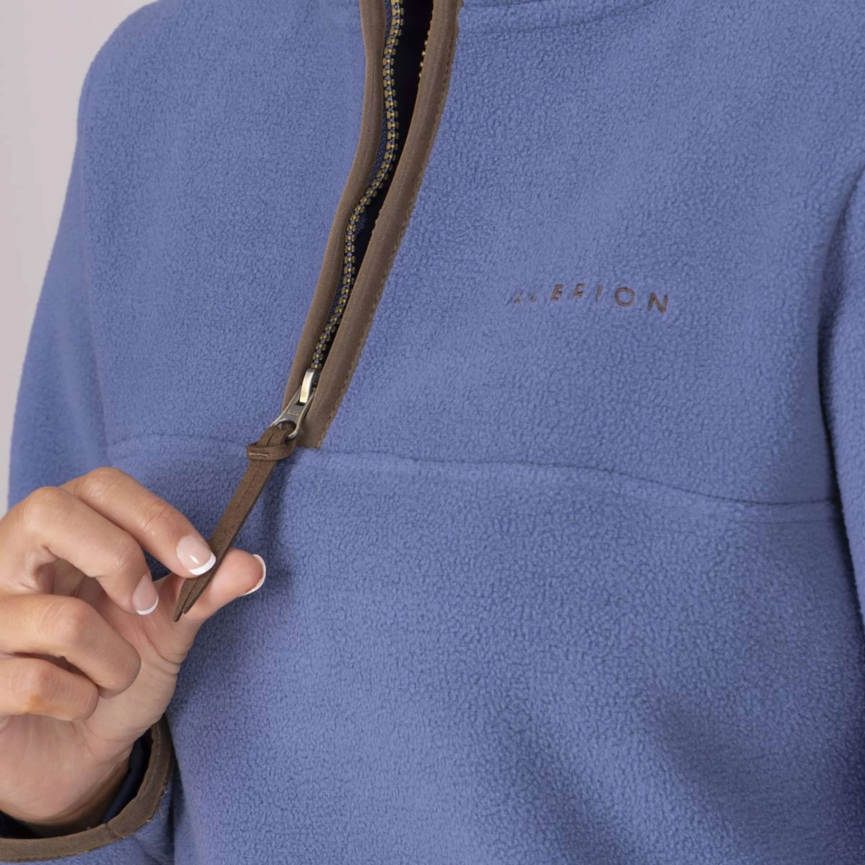 Aubrion by Shires Maglione Original Fleece Blu - Image 30