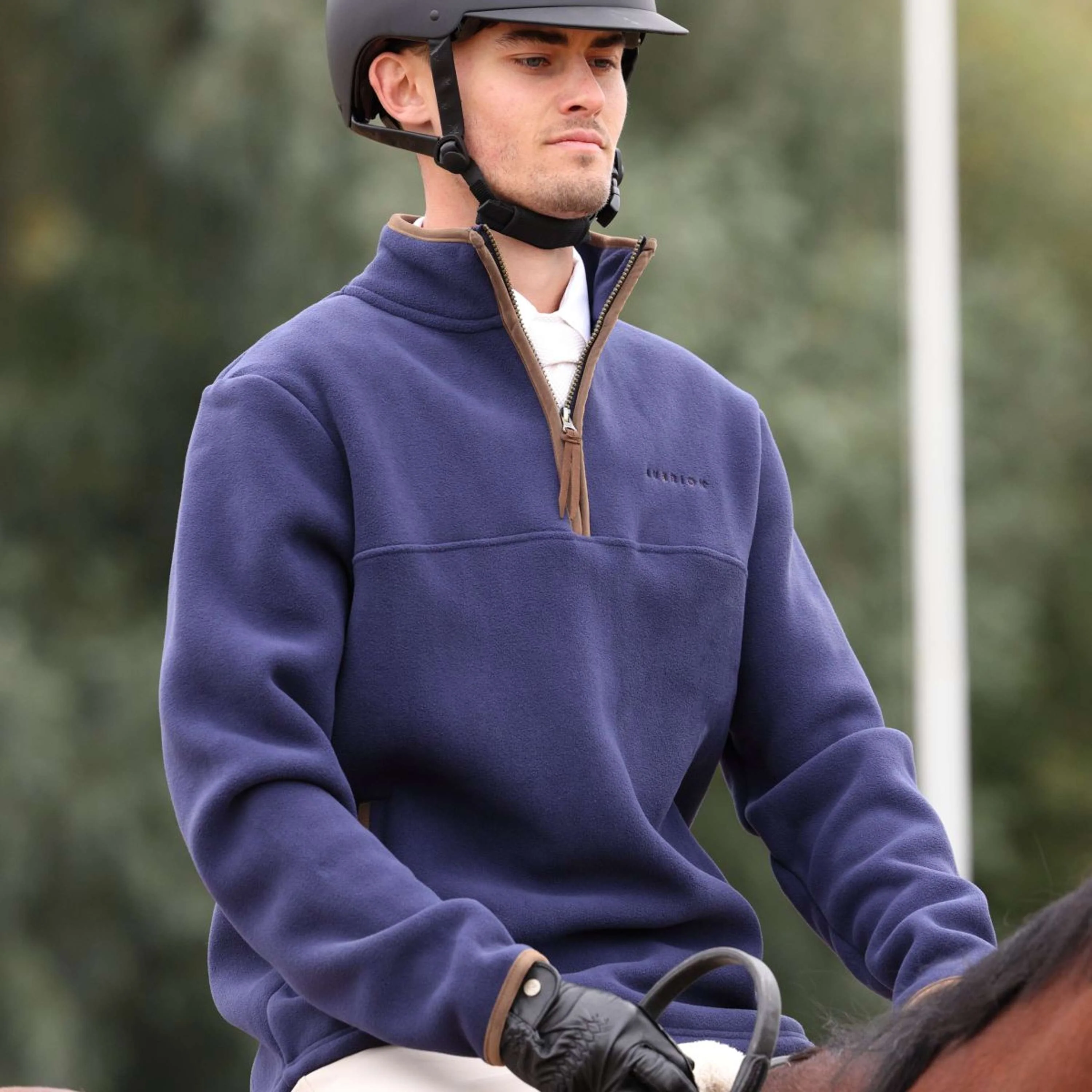 Aubrion by Shires Maglione Original Fleece Uomini Navy - Image 10
