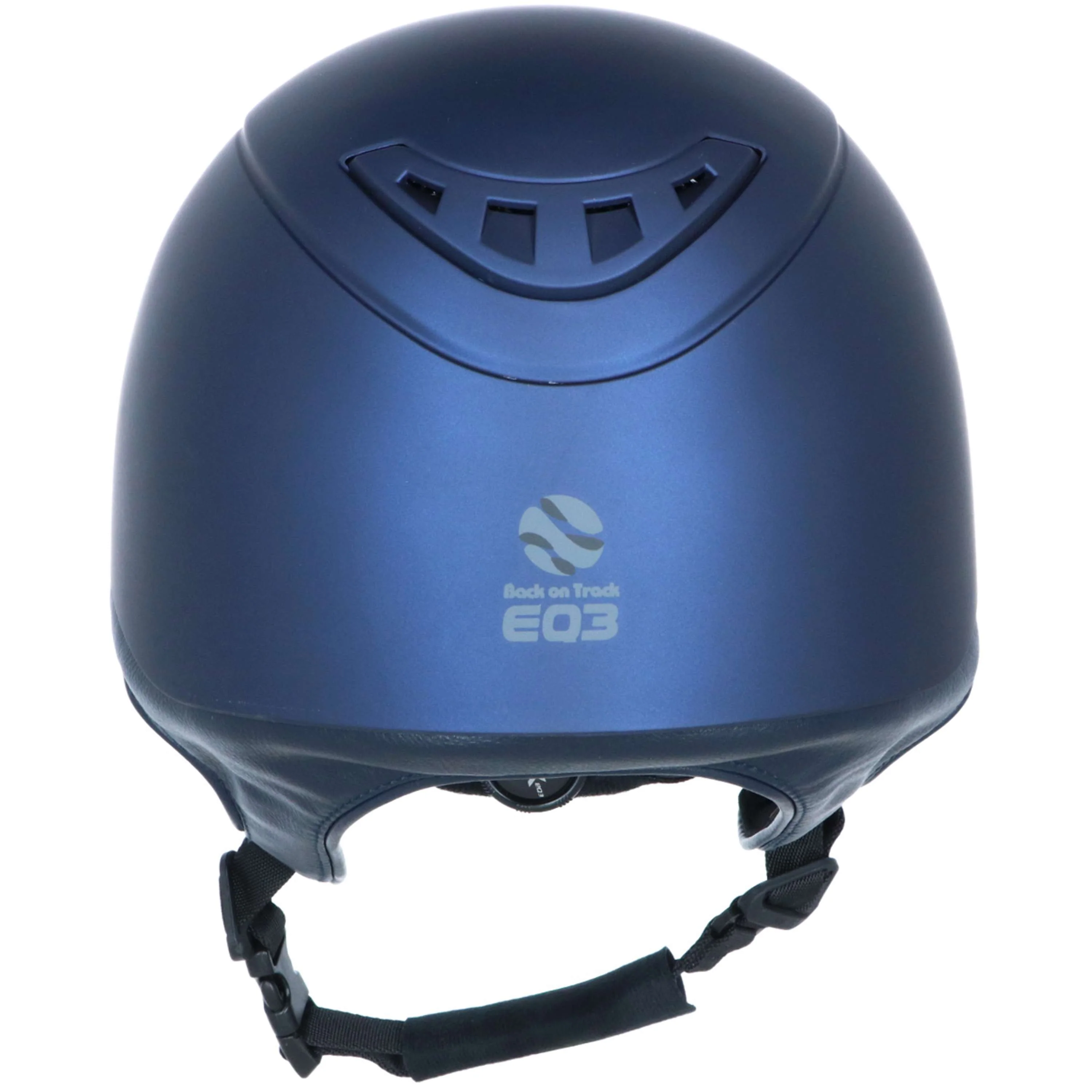 Back on Track Casco da equitazione EQ3 Lynx Smooth Top Mips Blu - Image 3
