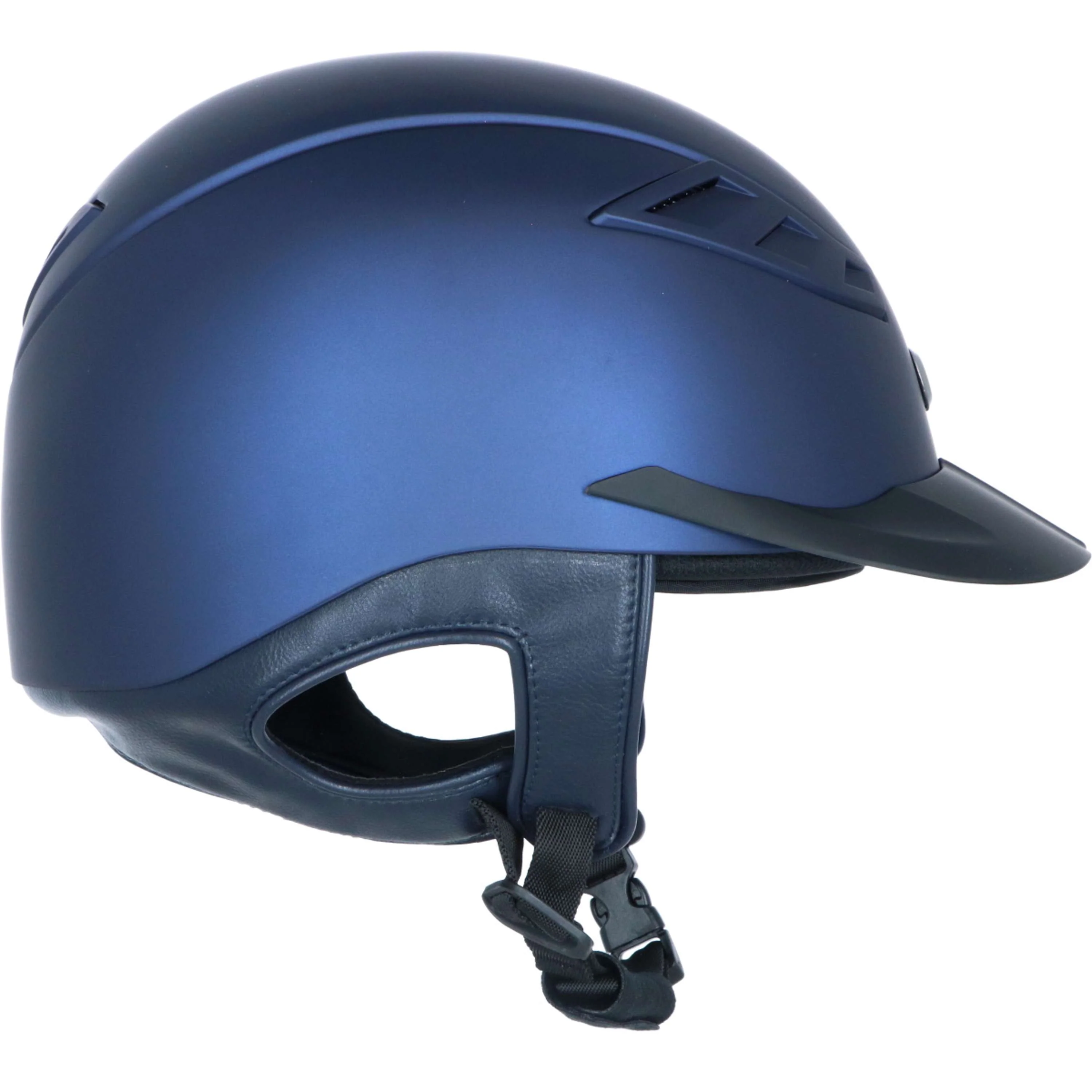 Back on Track Casco da equitazione EQ3 Lynx Smooth Top Mips Blu - Image 5