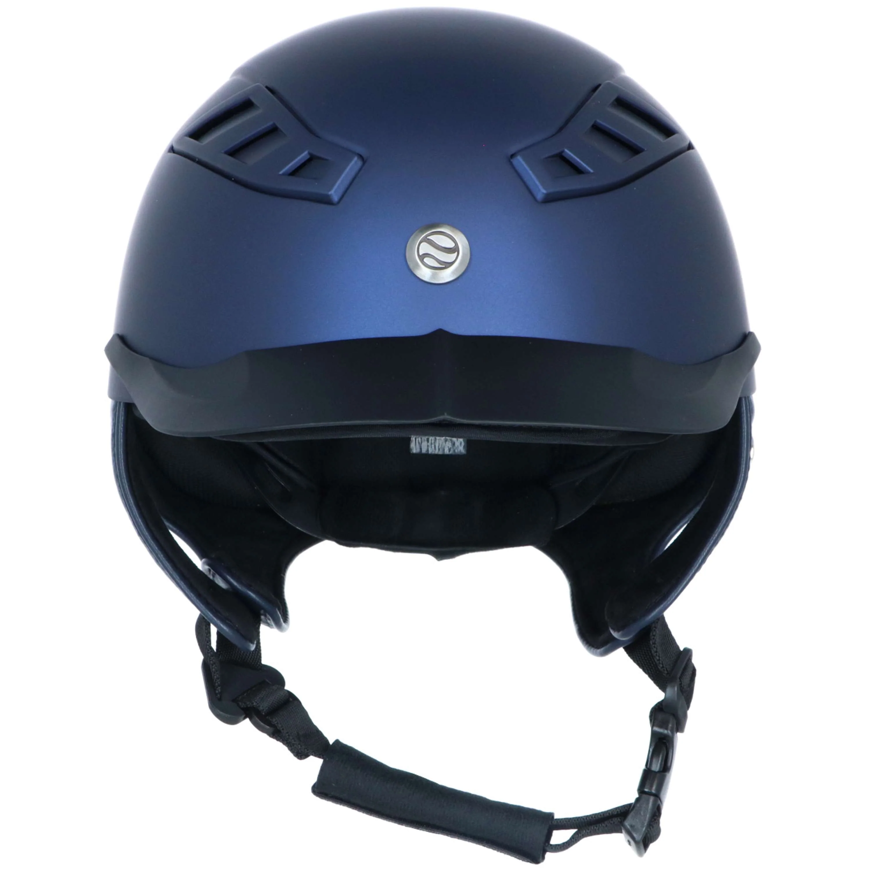 Back on Track Casco da equitazione EQ3 Lynx Smooth Top Mips Blu - Image 6