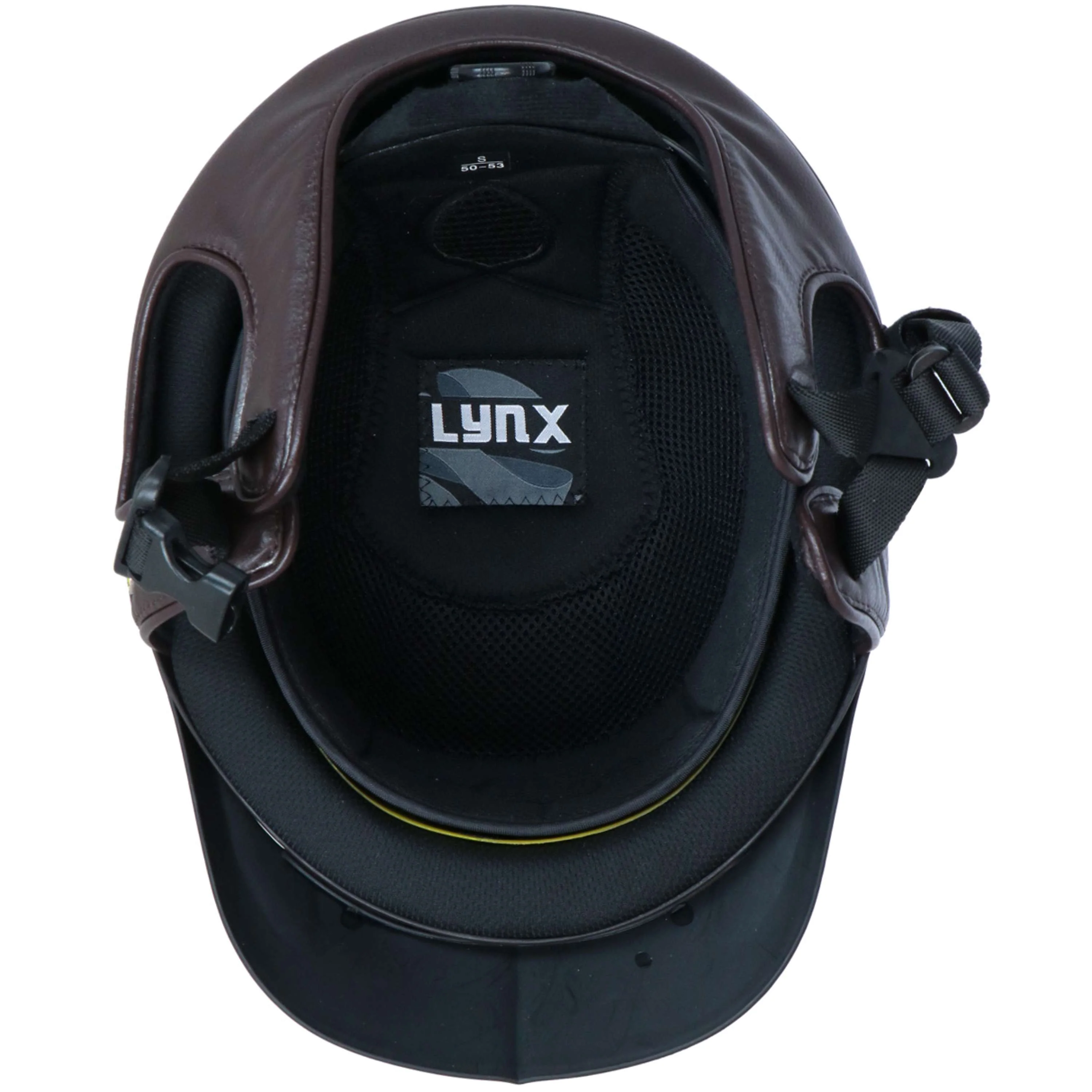 Back on Track Casco da equitazione EQ3 Lynx Smooth Top Mips Marrone - Image 8