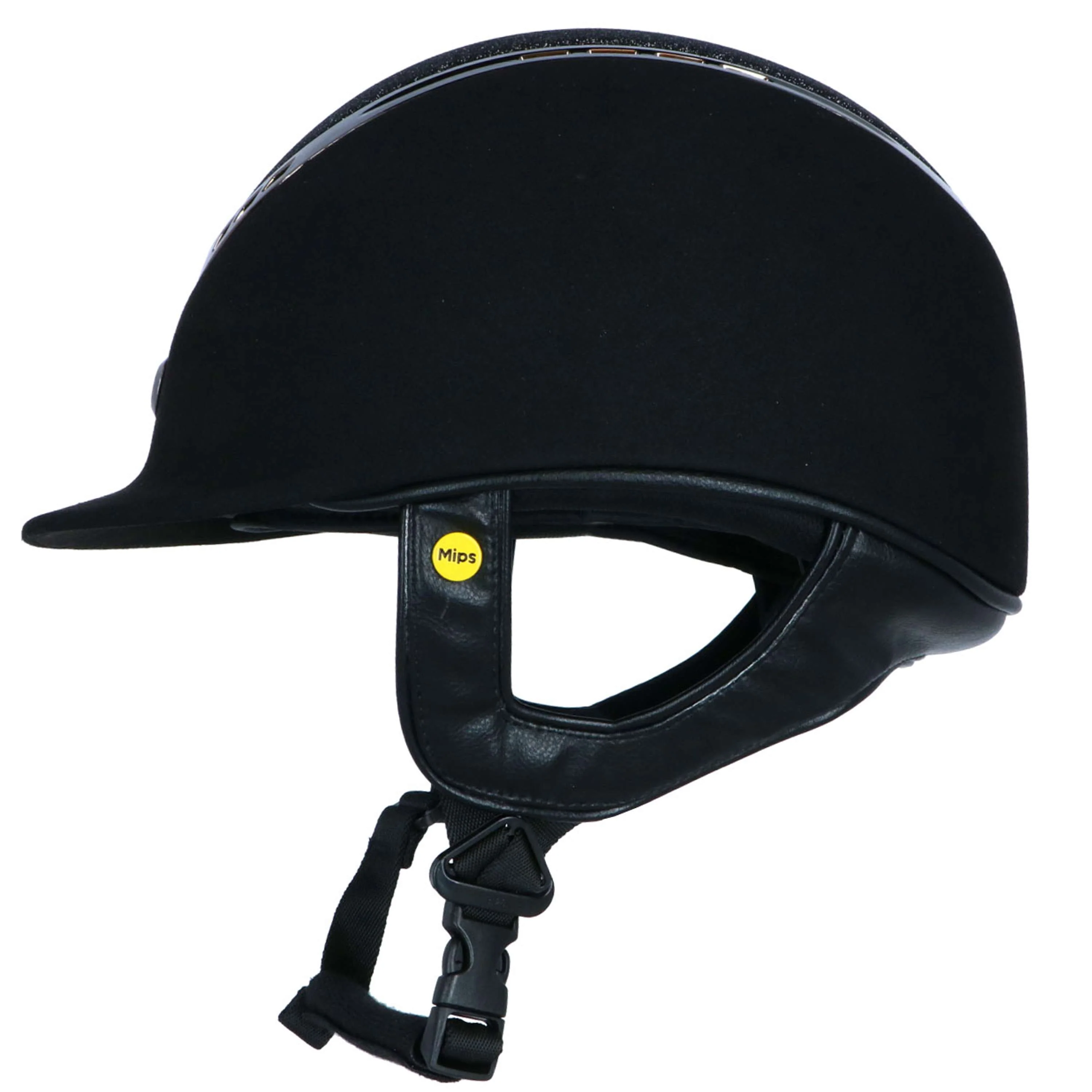 Back on Track Casco da equitazione EQ3 Pardus Microfiber Mips Nero - Image 4