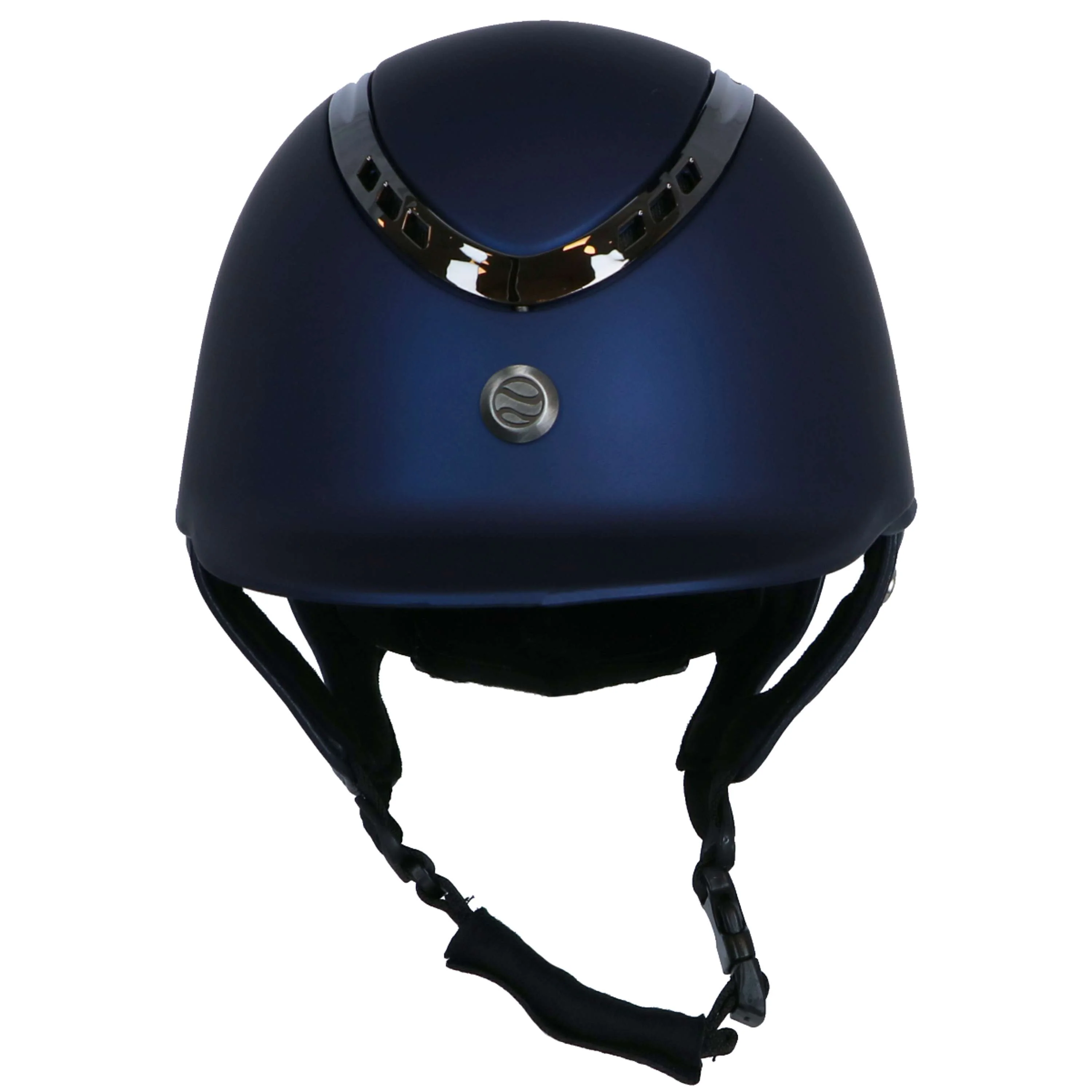 Back on Track Casco da equitazione EQ3 Pardus Smooth Top Mips Blu - Image 2