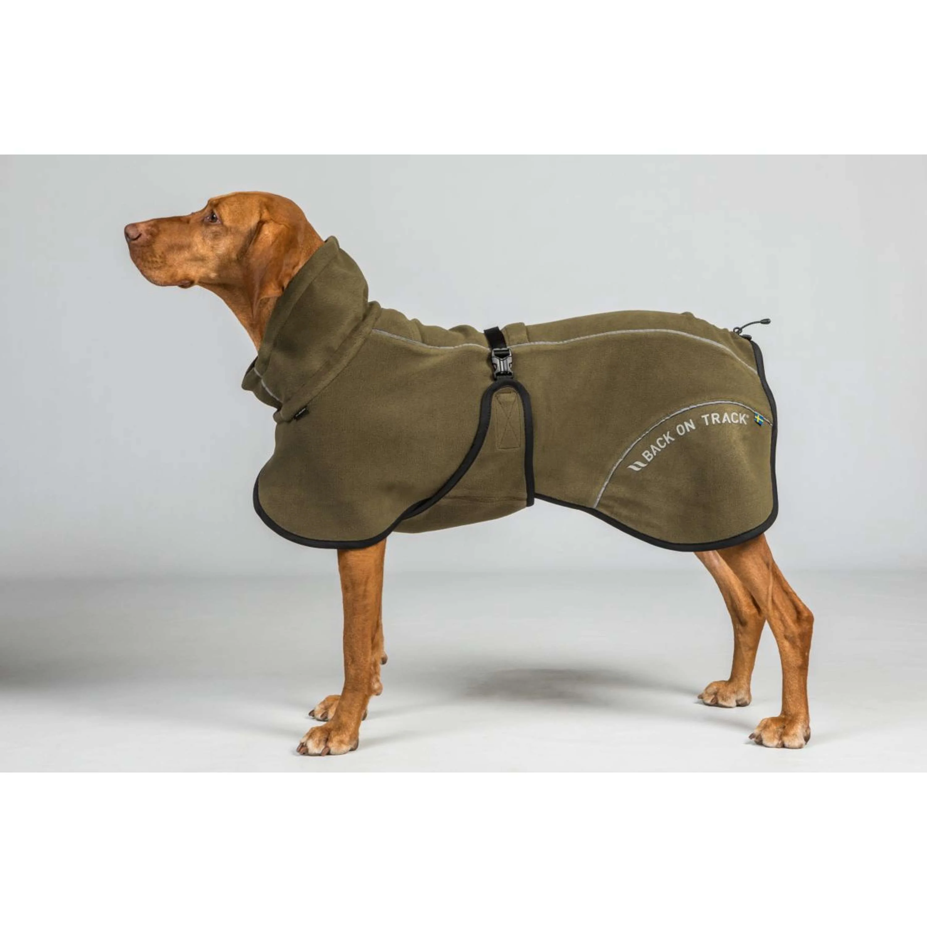 Back on Track Cappotto per Cane BAY Fleece Oliva - Image 2