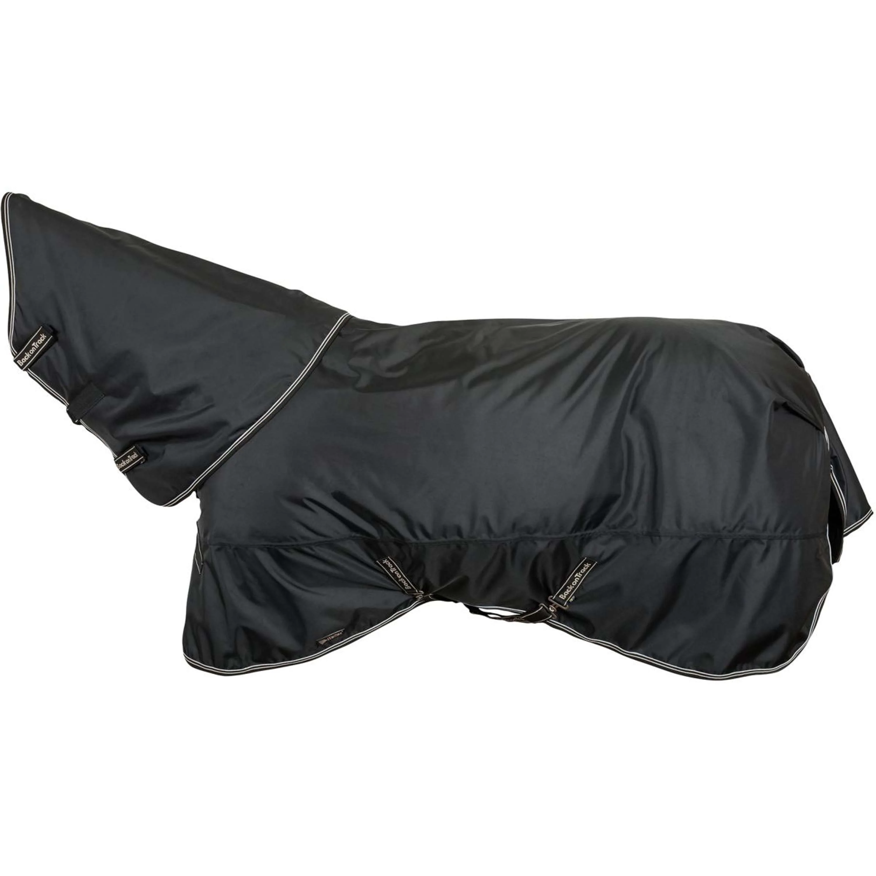 Back on Track Coperta da esterno Obsidian 300g con collo staccabile Nero - Image 4