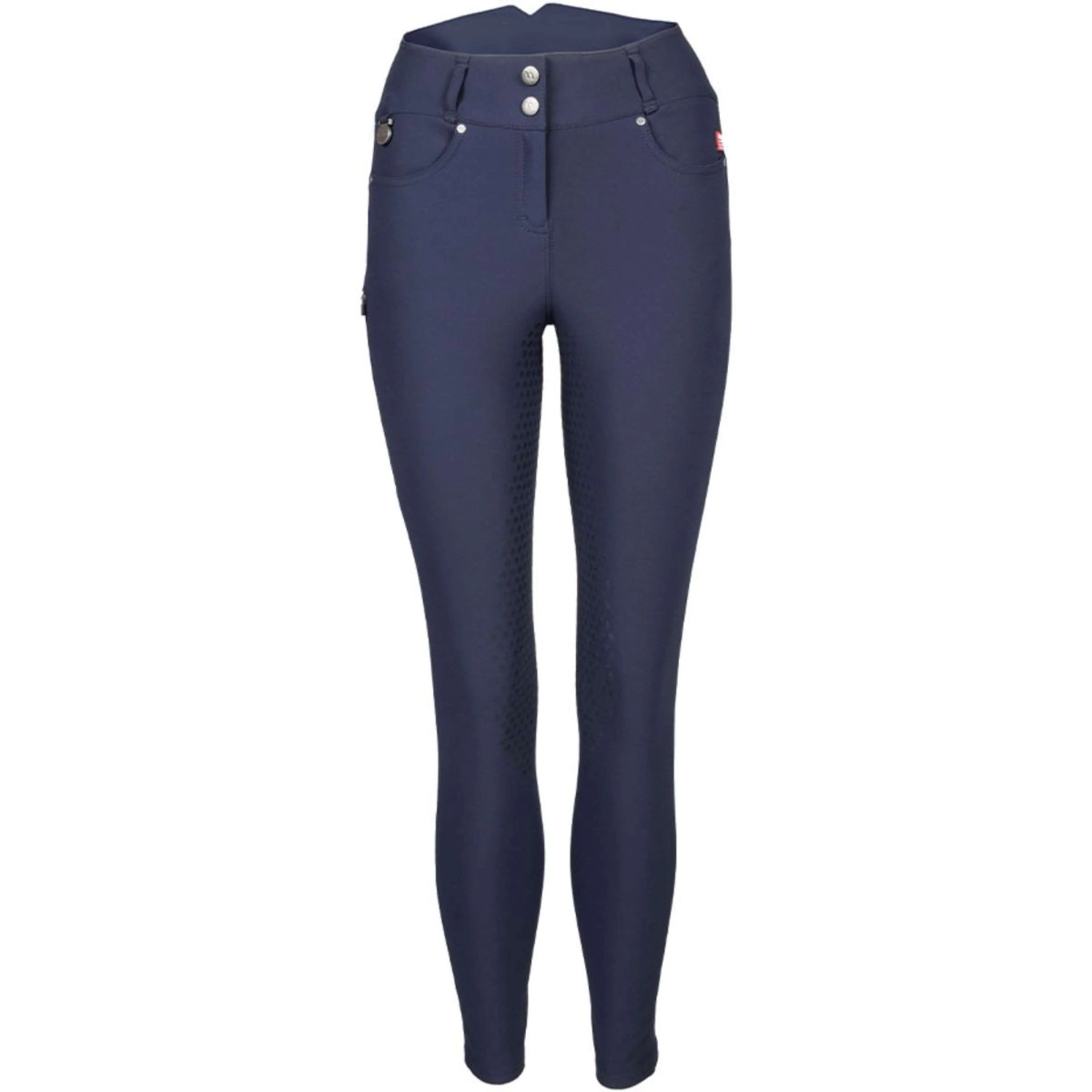 Back on Track Pantaloni da Equitazione Julia Full Grip Blu - Image 4