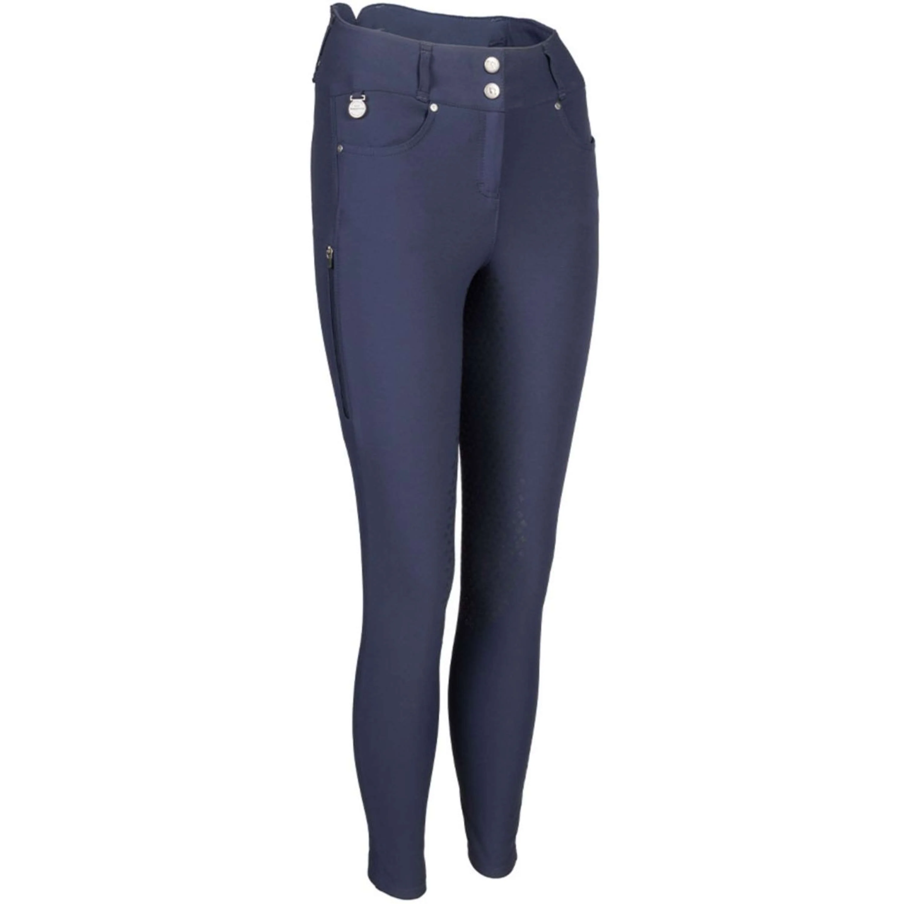 Back on Track Pantaloni da Equitazione Julia Full Grip Blu - Image 5