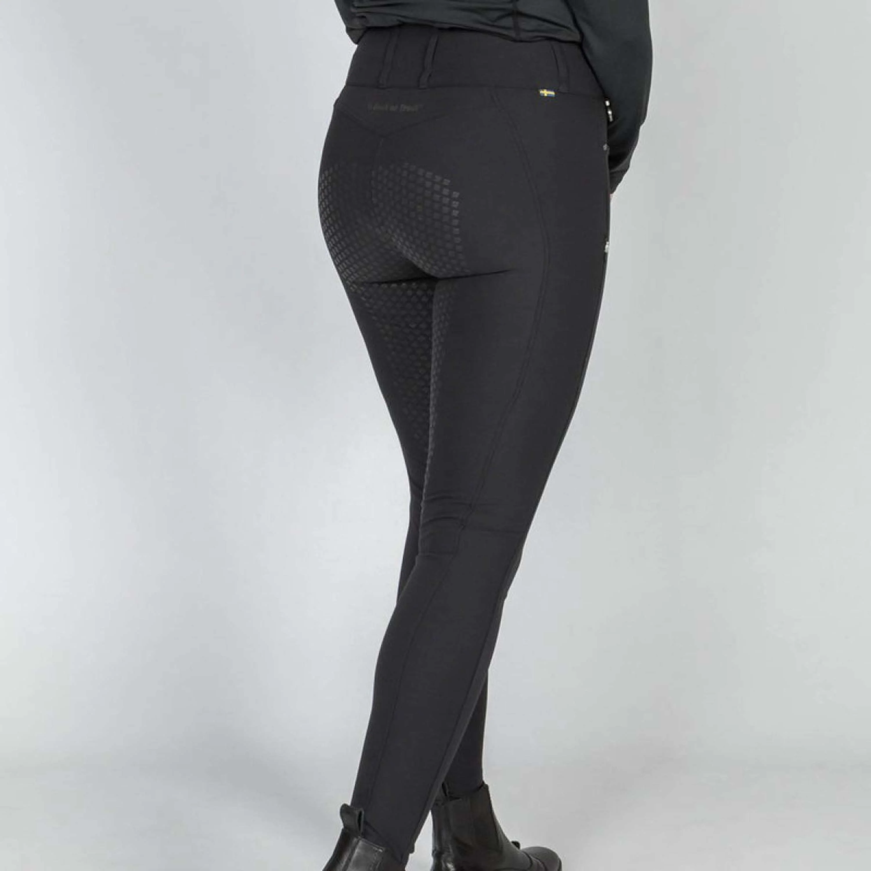 Back on Track Pantaloni da Equitazione Julia Full Grip Nero - Image 8