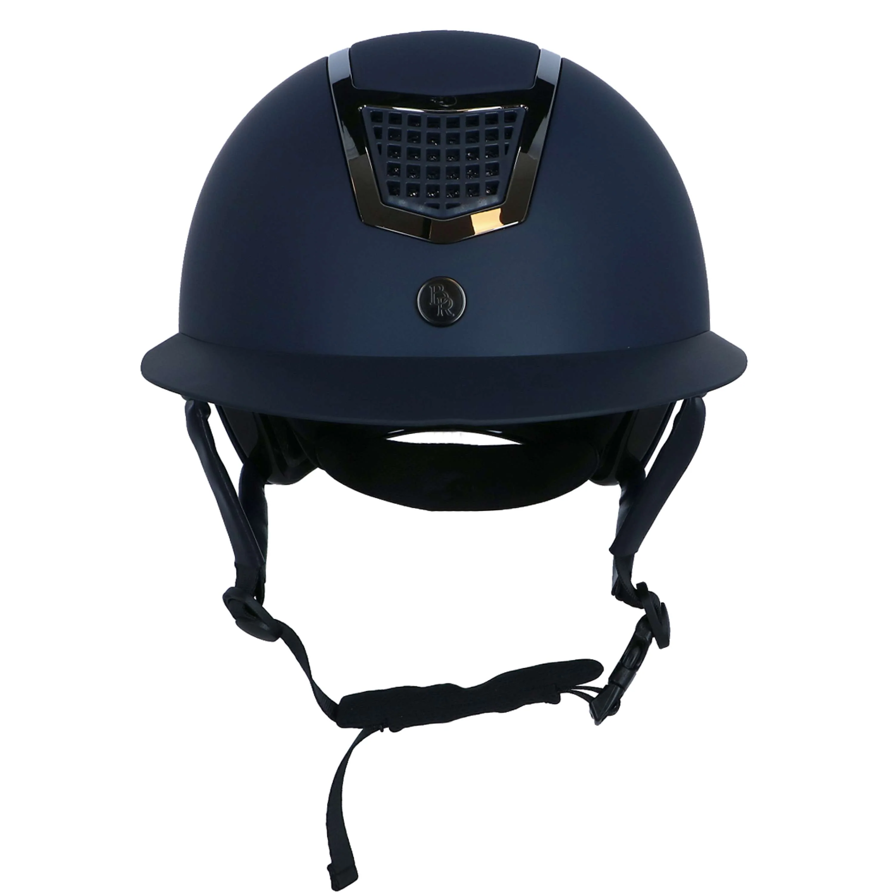 BR Casco da equitazione Lambda Plus Painted Navy/Gunmetal - Image 3
