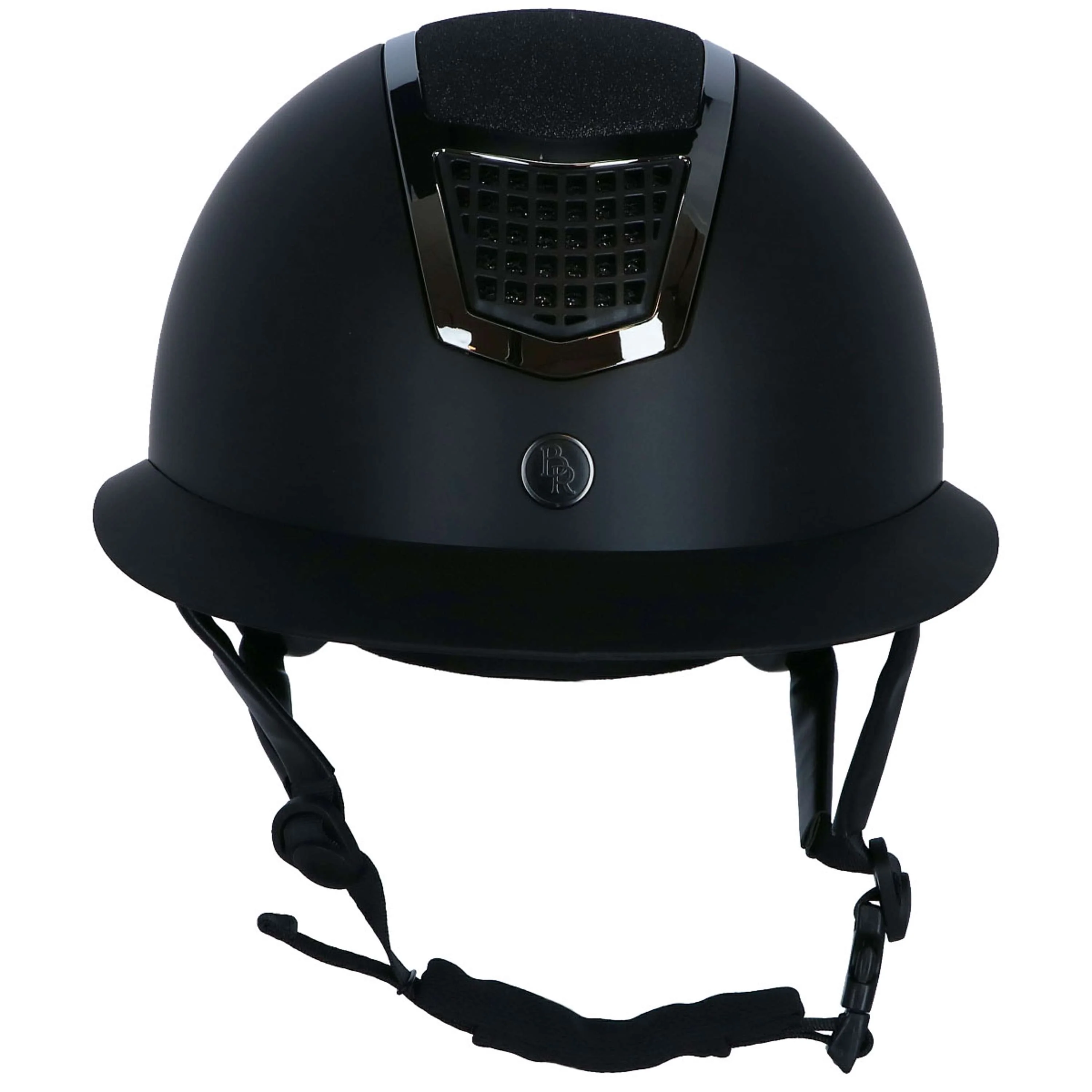 BR Casco da equitazione Lambda Plus Glitter Nero/Canna di fucile - Image 3