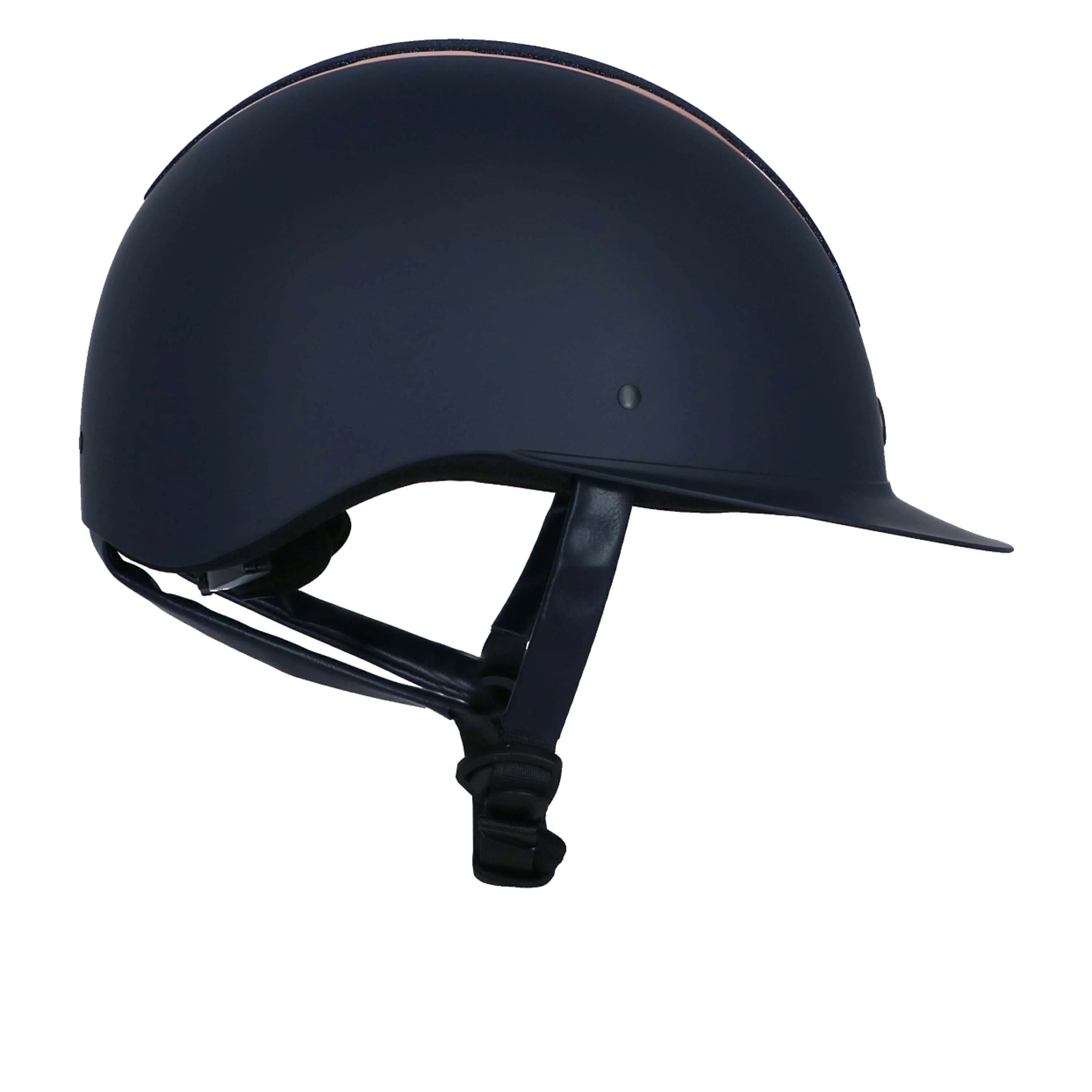 BR Casco da equitazione Omega Painted Glitter Navy/Rose - Image 7